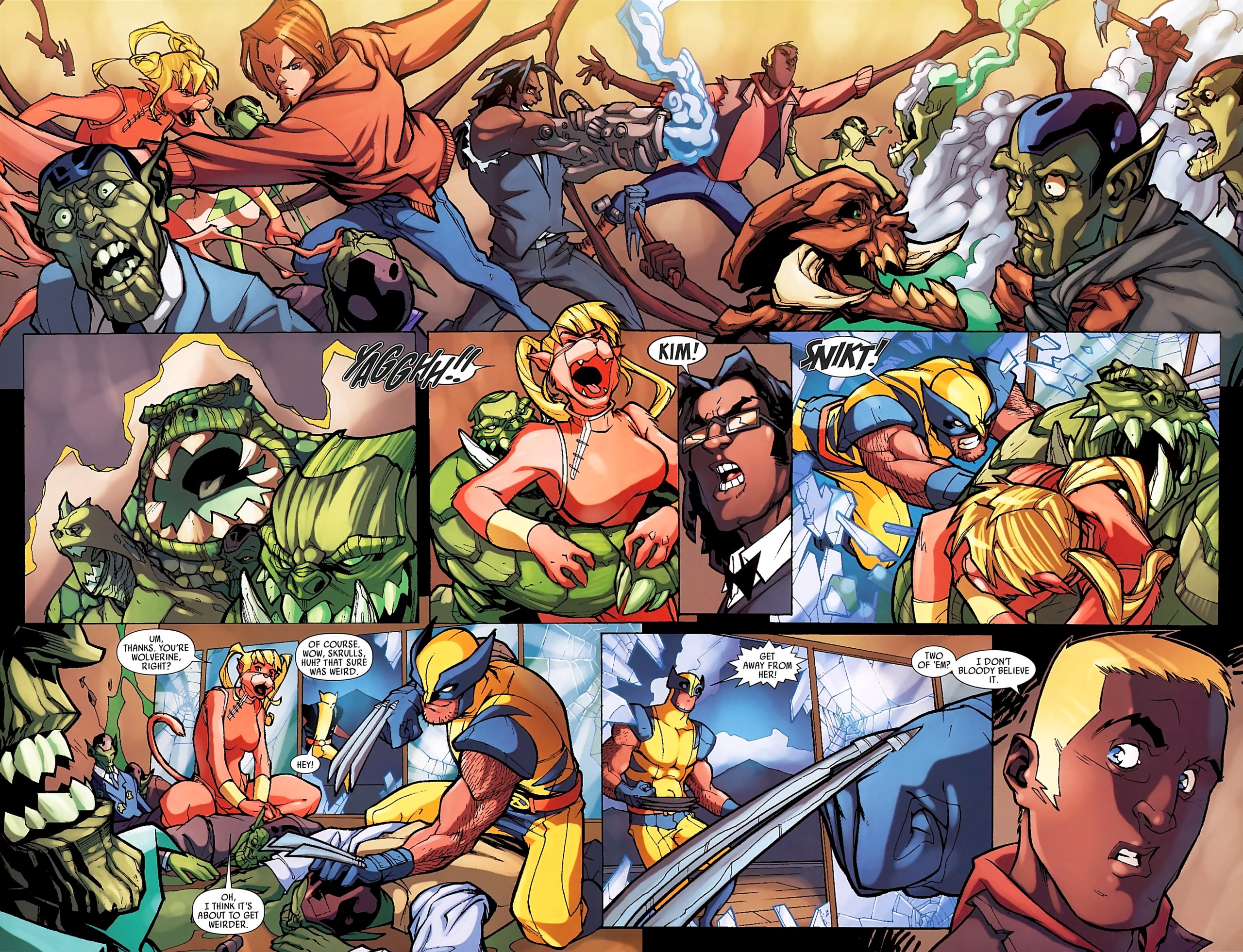 Read online Skrull Kill Krew (2009) comic -  Issue #3 - 21