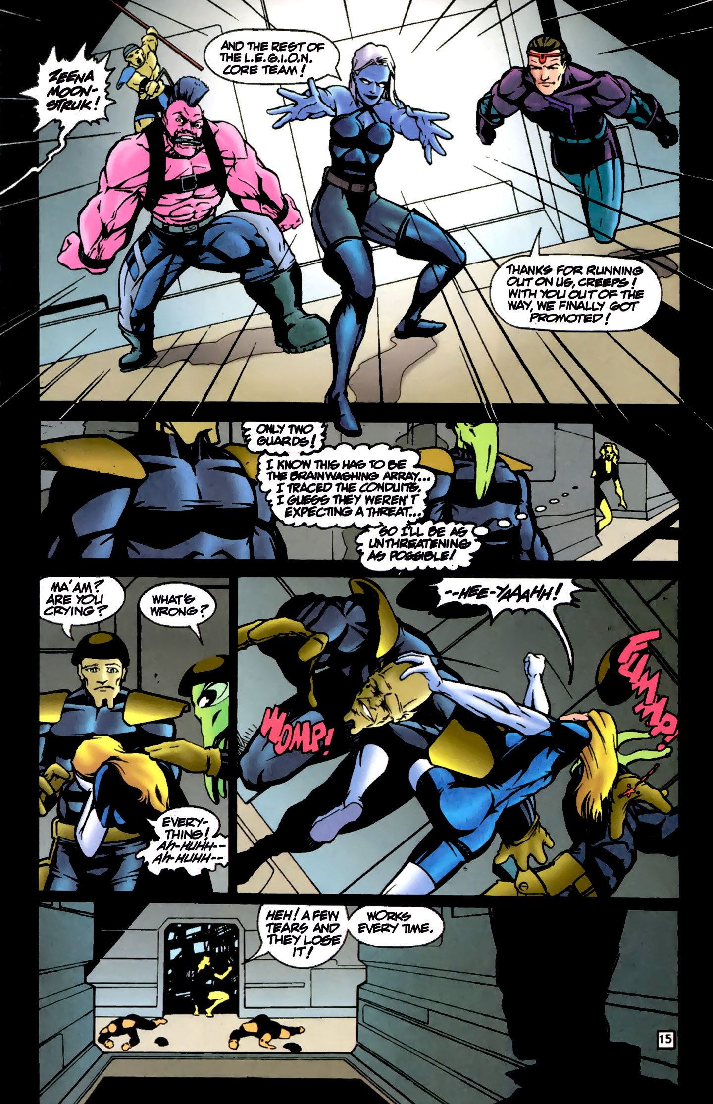 Read online R.E.B.E.L.S. '94 comic -  Issue #8 - 15