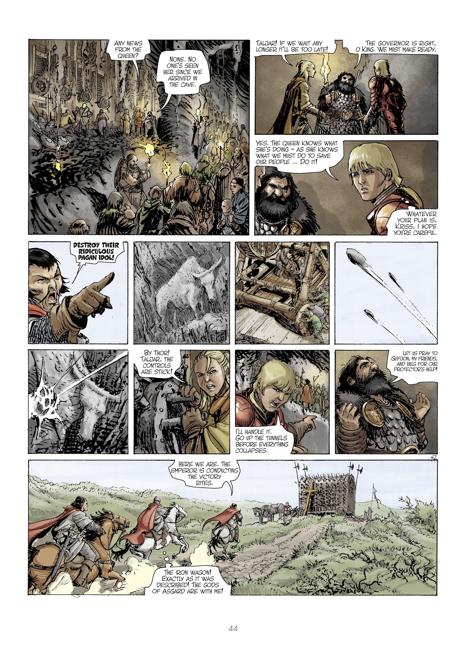 Read online Kriss of Valnor: Red as the Raheborg comic -  Issue # Full - 46