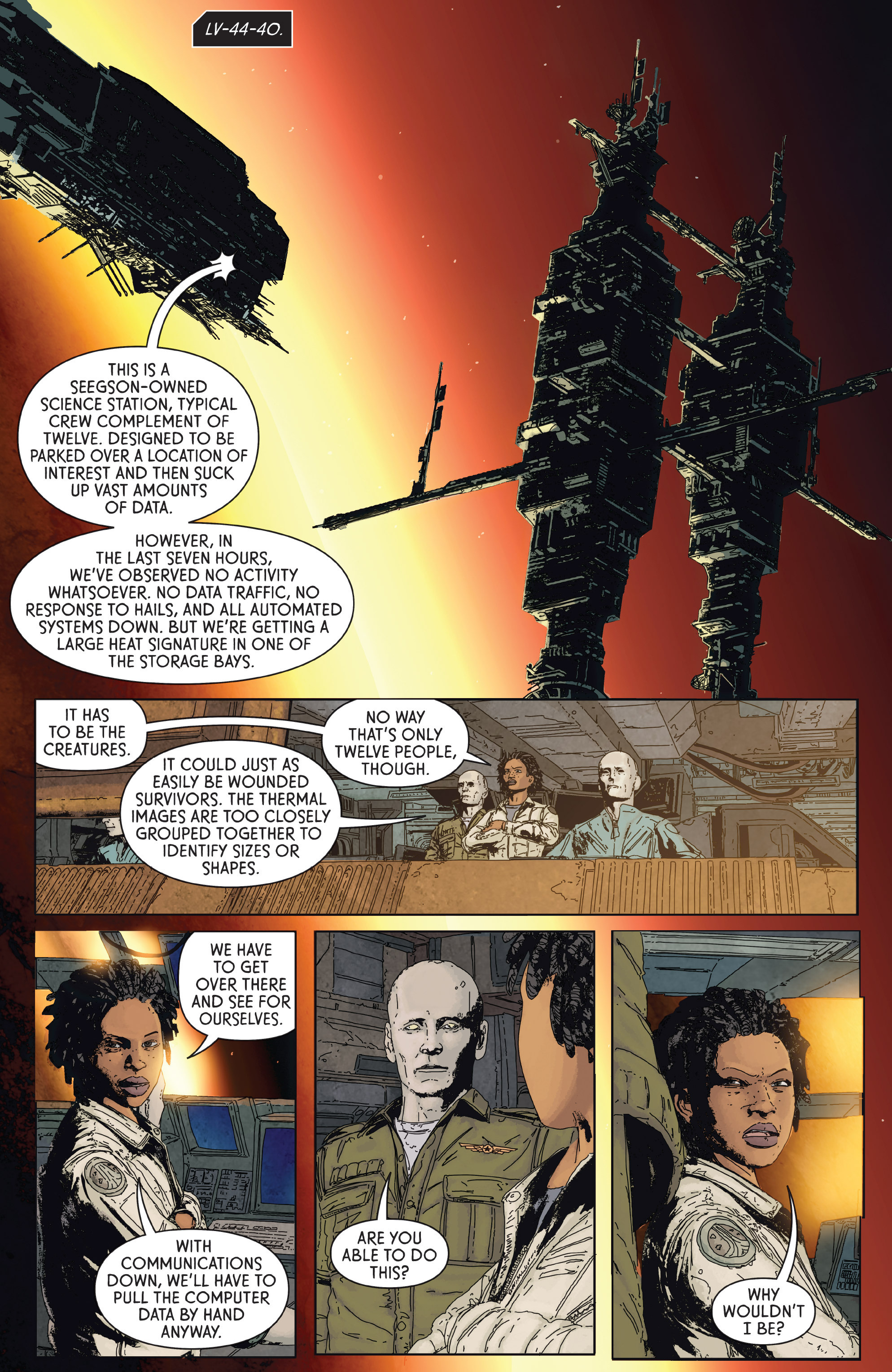 Read online Aliens: Defiance comic -  Issue #2 - 4