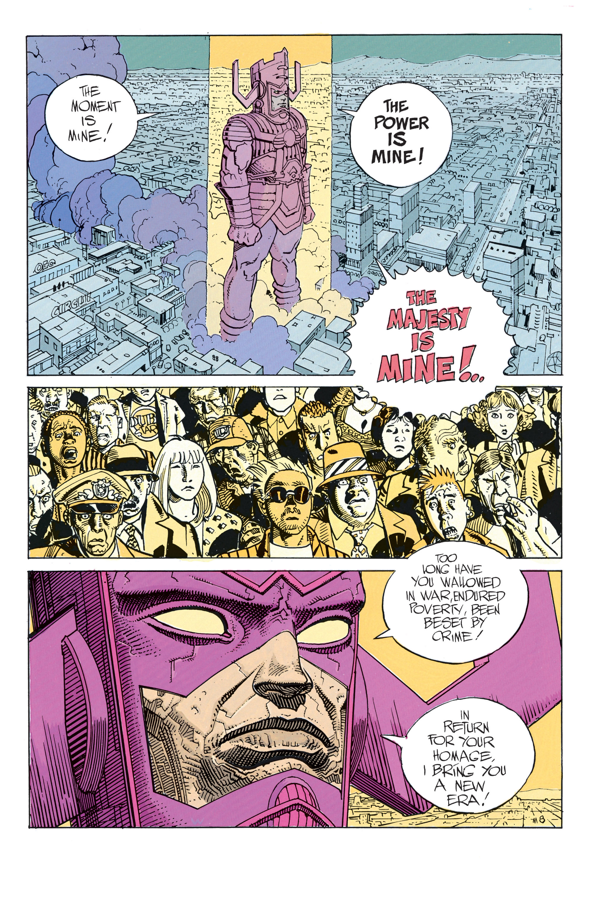 Read online Silver Surfer: Parable comic -  Issue # TPB - 13