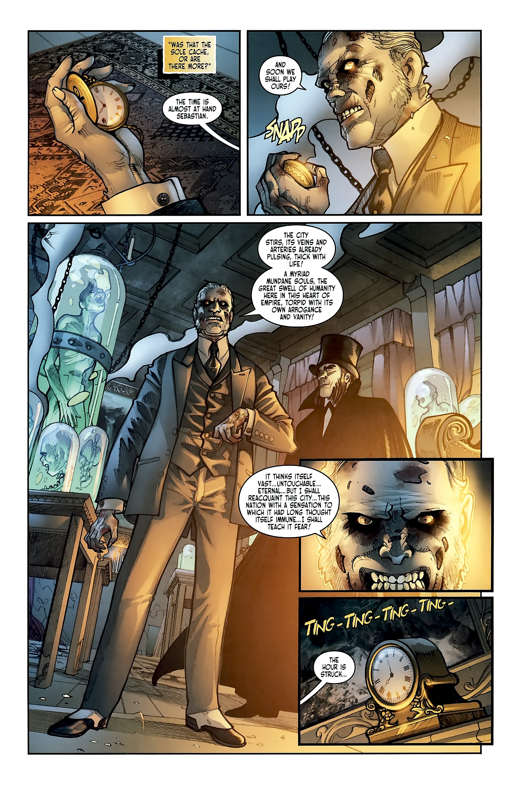Read online Victorian Undead comic -  Issue #3 - 11