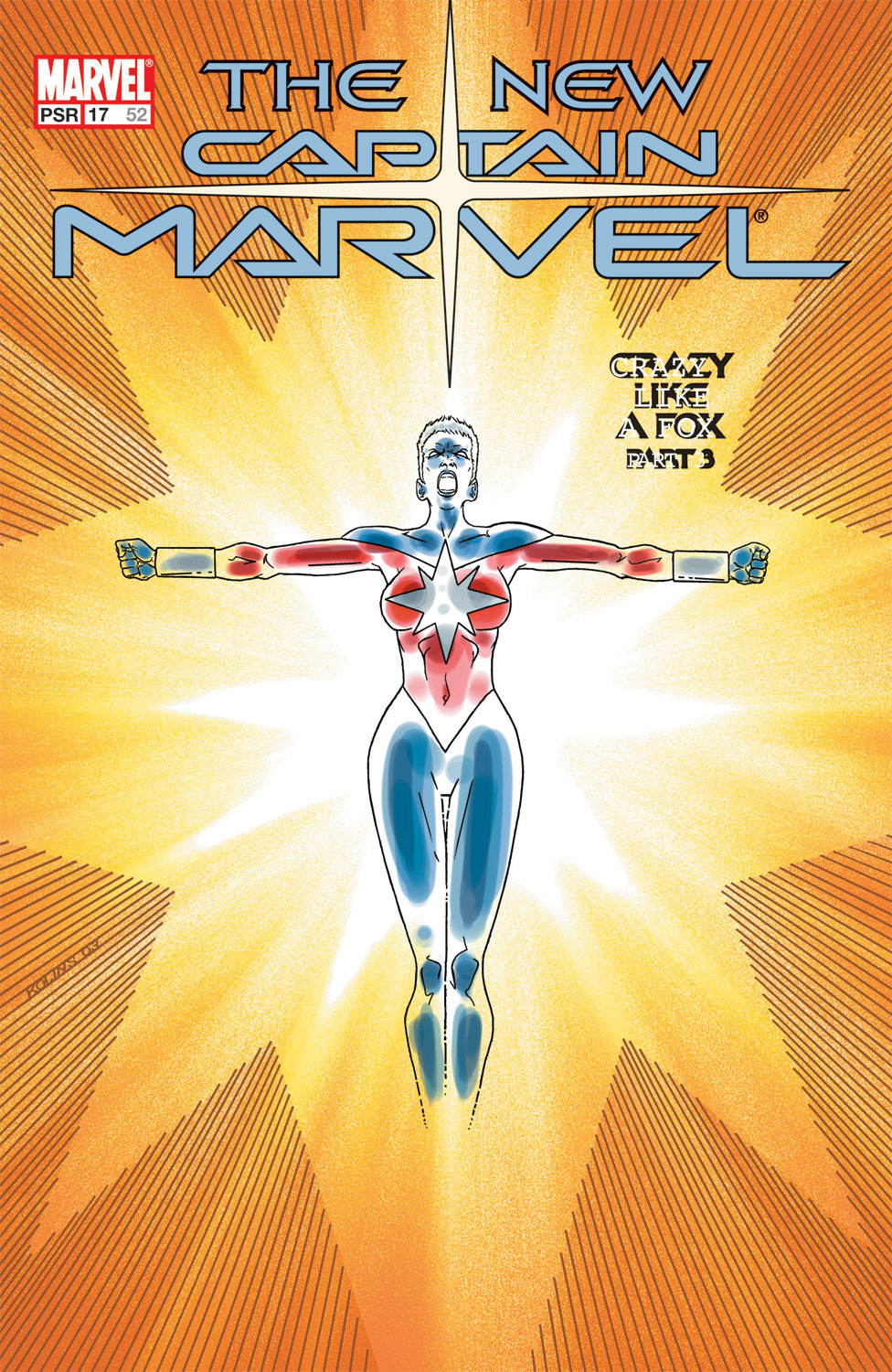 Read online Captain Marvel (2002) comic -  Issue #17 - 1