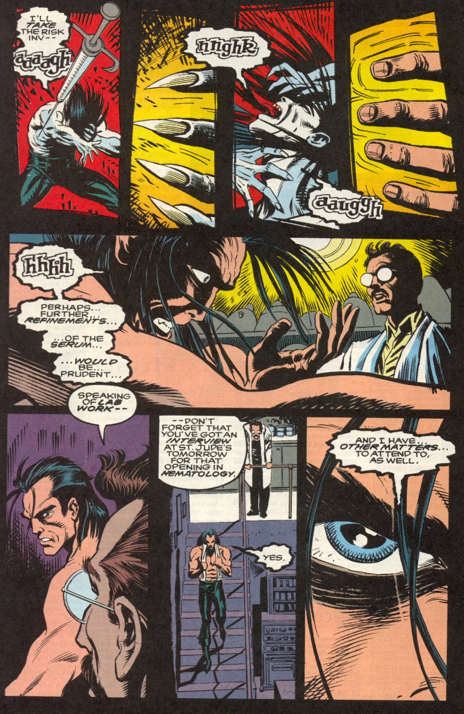 Read online Morbius: The Living Vampire (1992) comic -  Issue #6 - 19