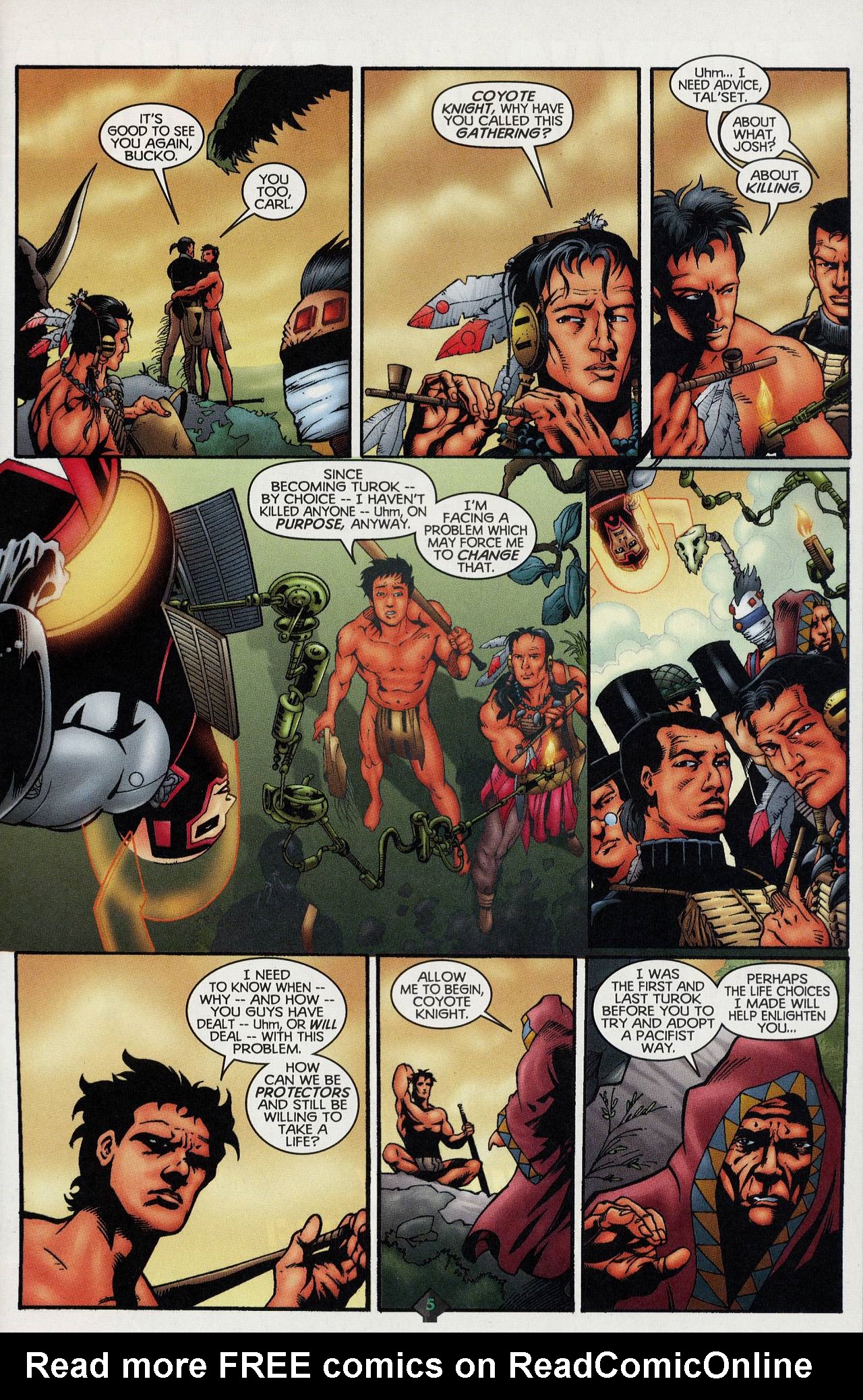 Read online Turok: Tales of the Lost Land comic -  Issue # Full - 5