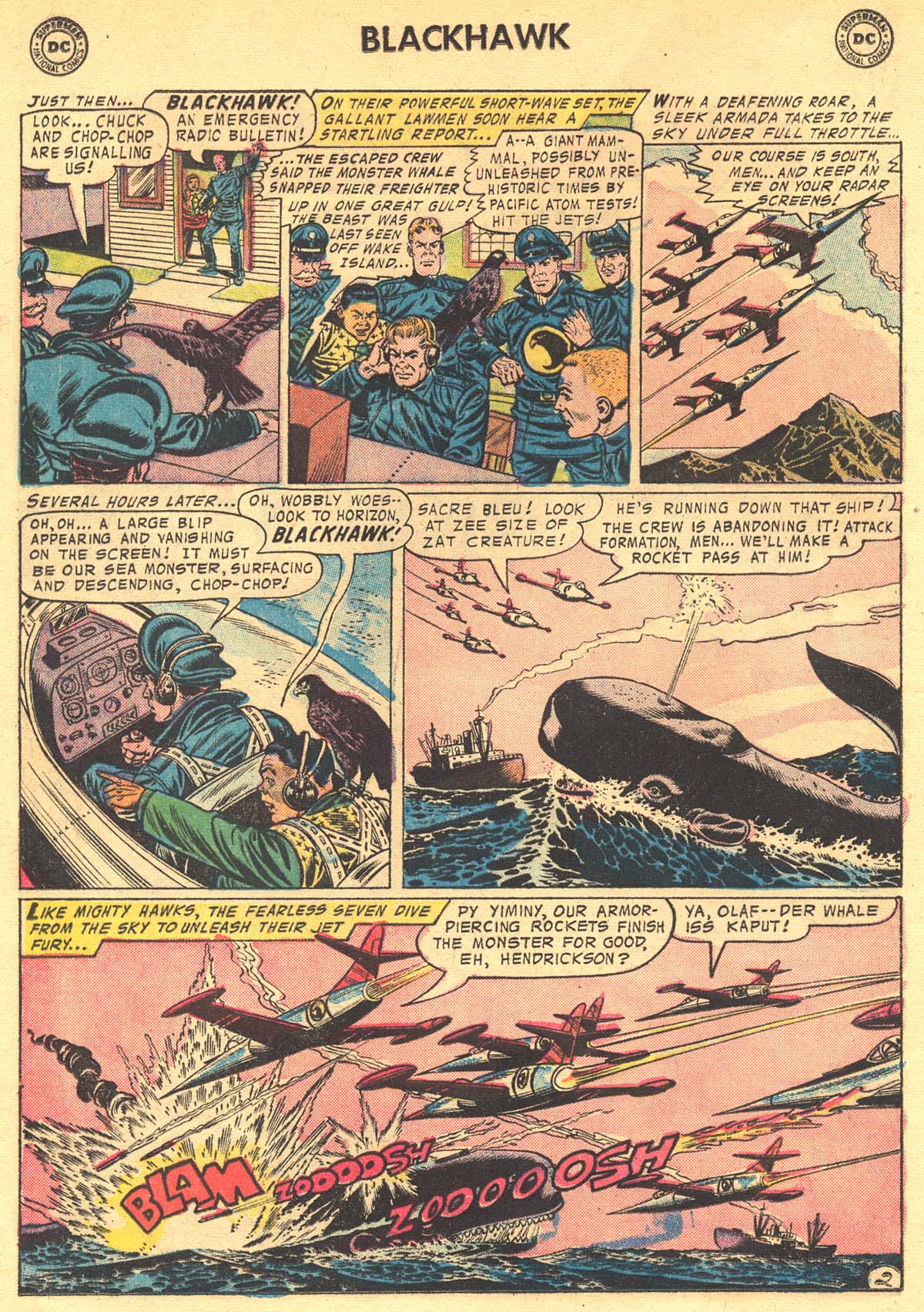 Read online Blackhawk (1957) comic -  Issue #108 - 16