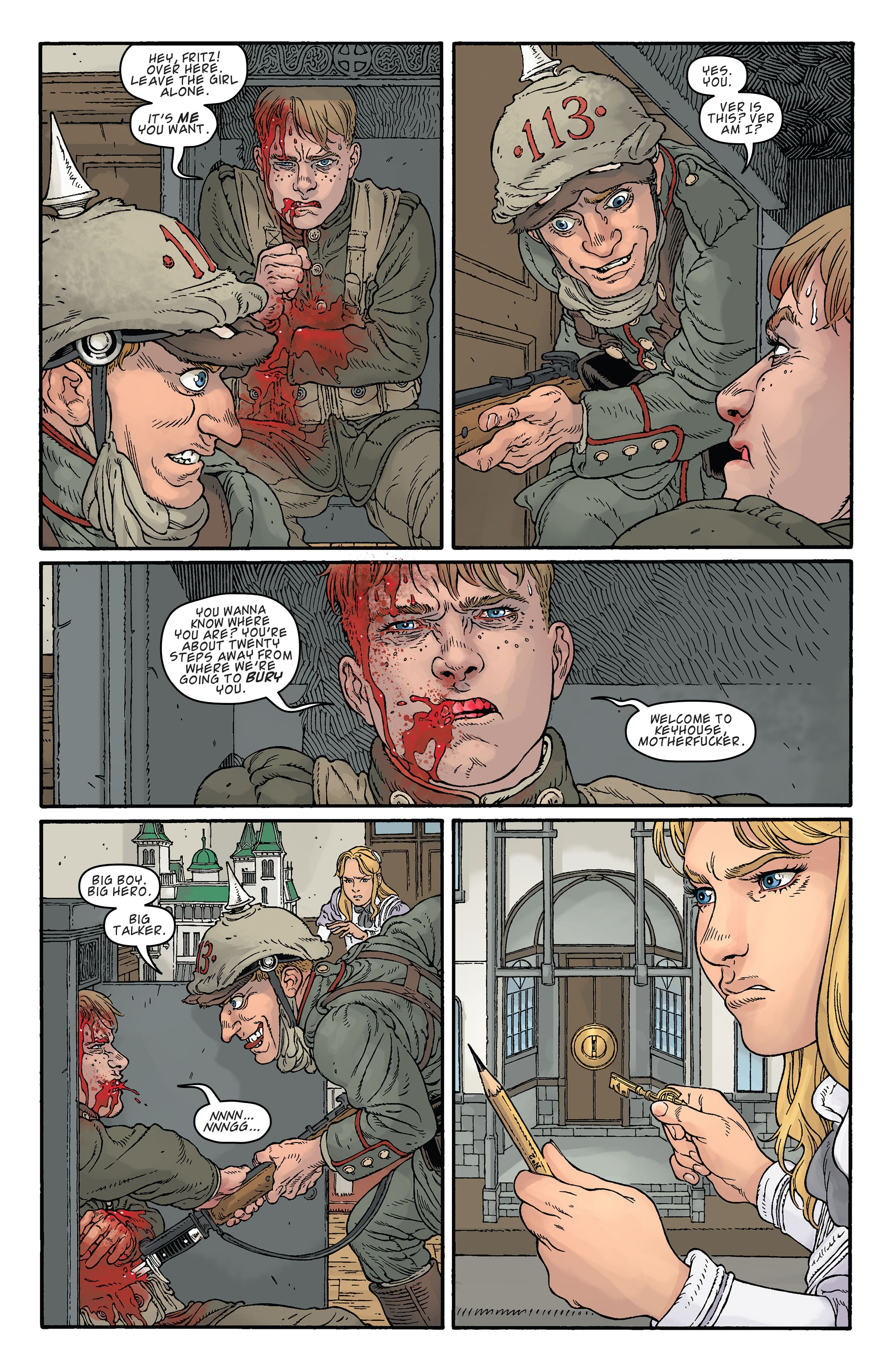 Read online Locke & Key: ...In Pale Battalions Go… comic -  Issue #3 - 11