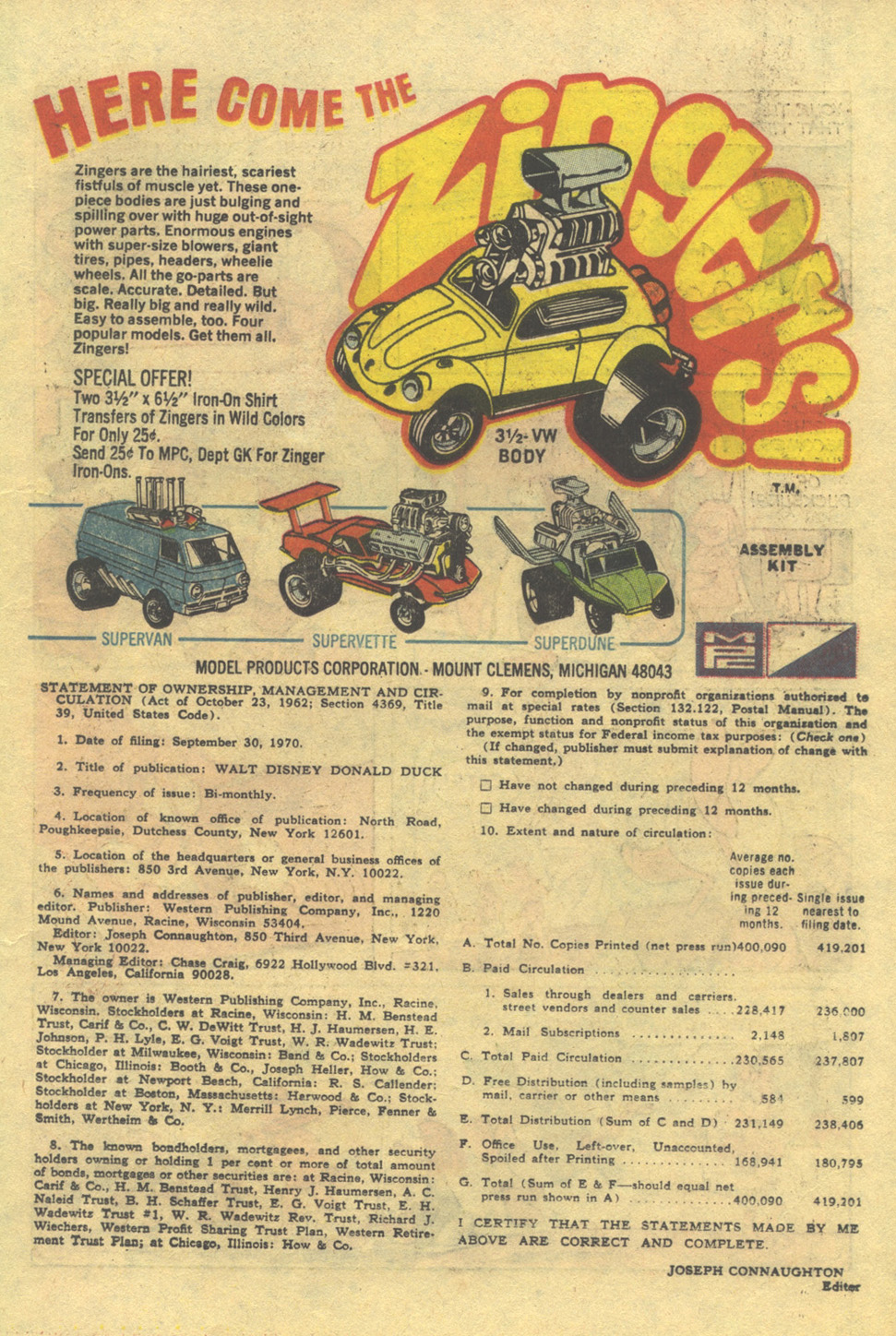 Read online Donald Duck (1962) comic -  Issue #136 - 19