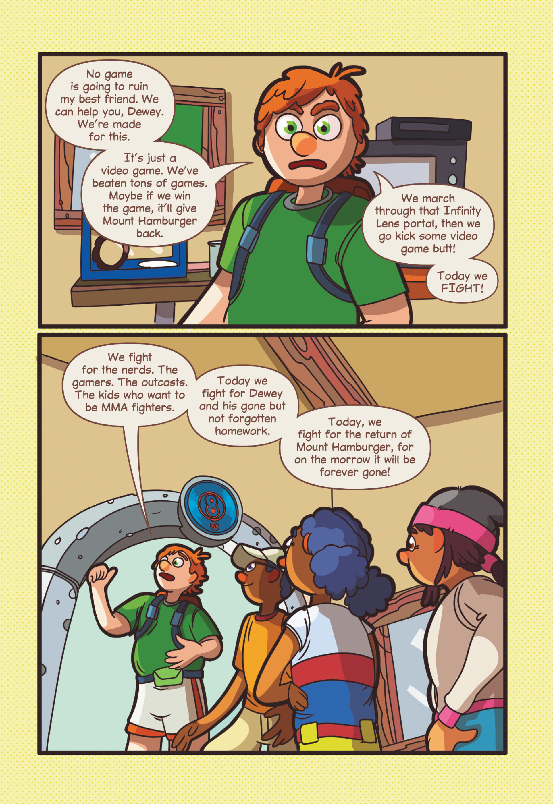 Read online My Video Game Ate My Homework comic -  Issue # TPB (Part 1) - 35