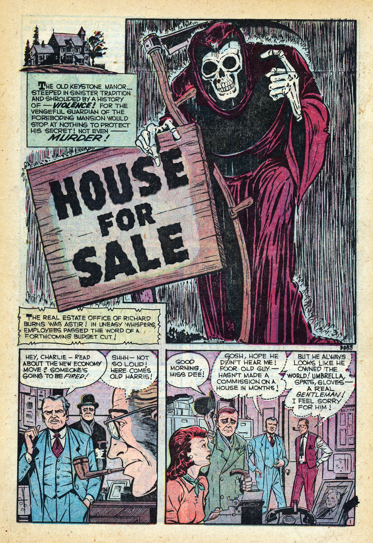 Read online Mystic (1951) comic -  Issue #8 - 15