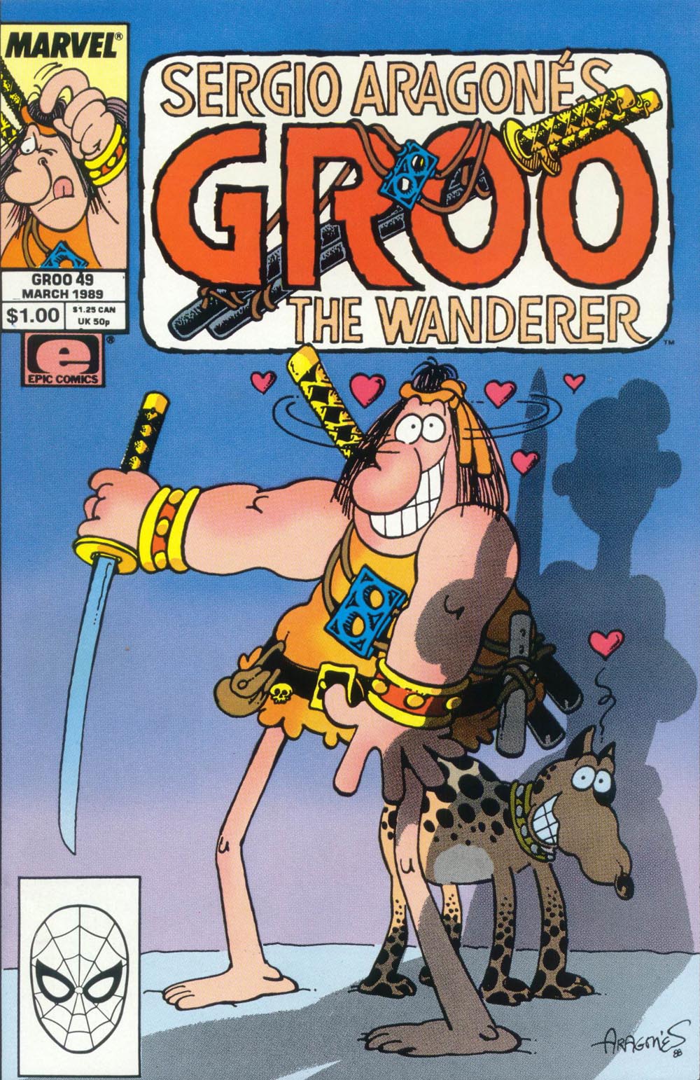Read online Sergio Aragonés Groo the Wanderer comic -  Issue #49 - 1