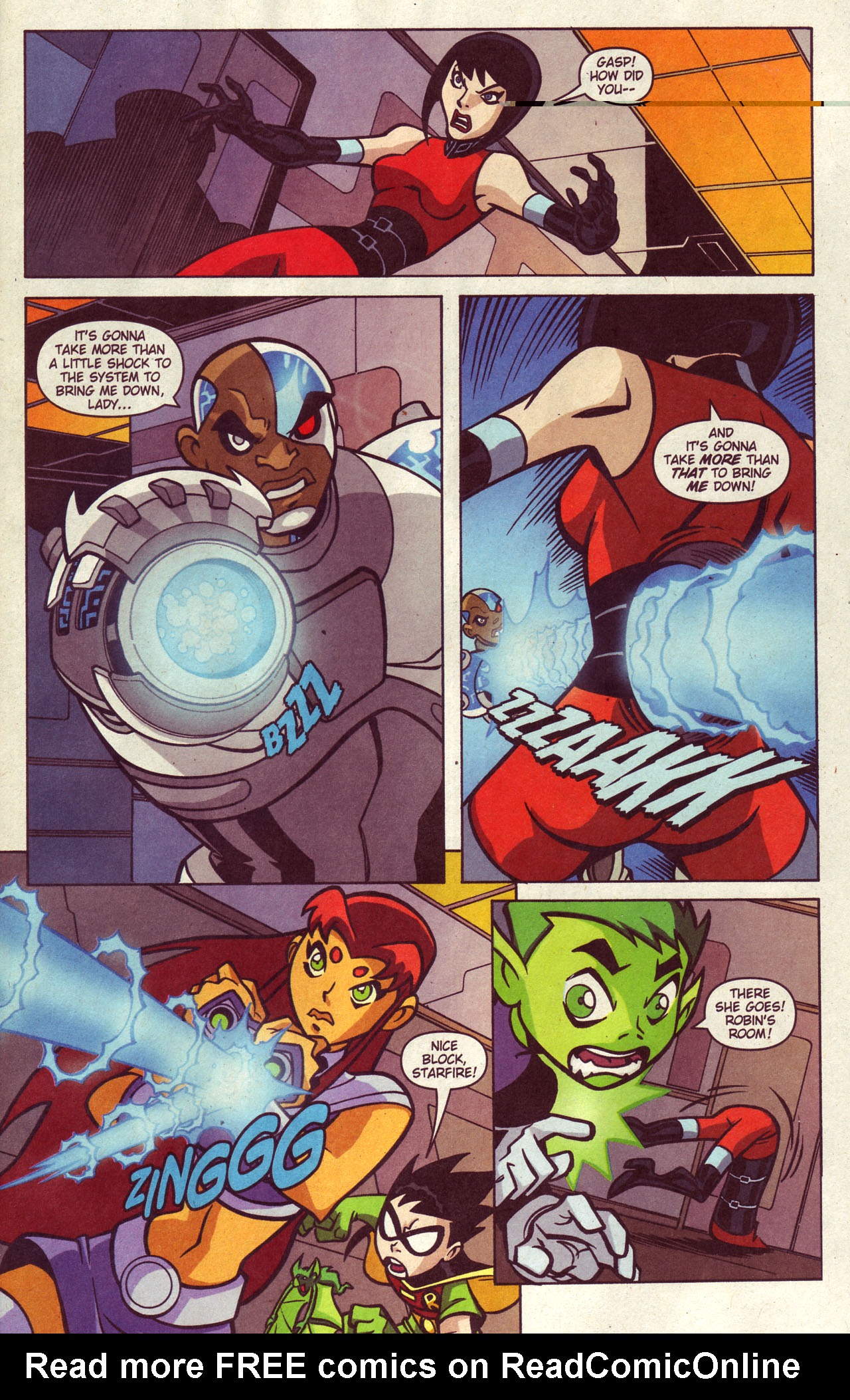 Read online Teen Titans Go! (2003) comic -  Issue #46 - 17