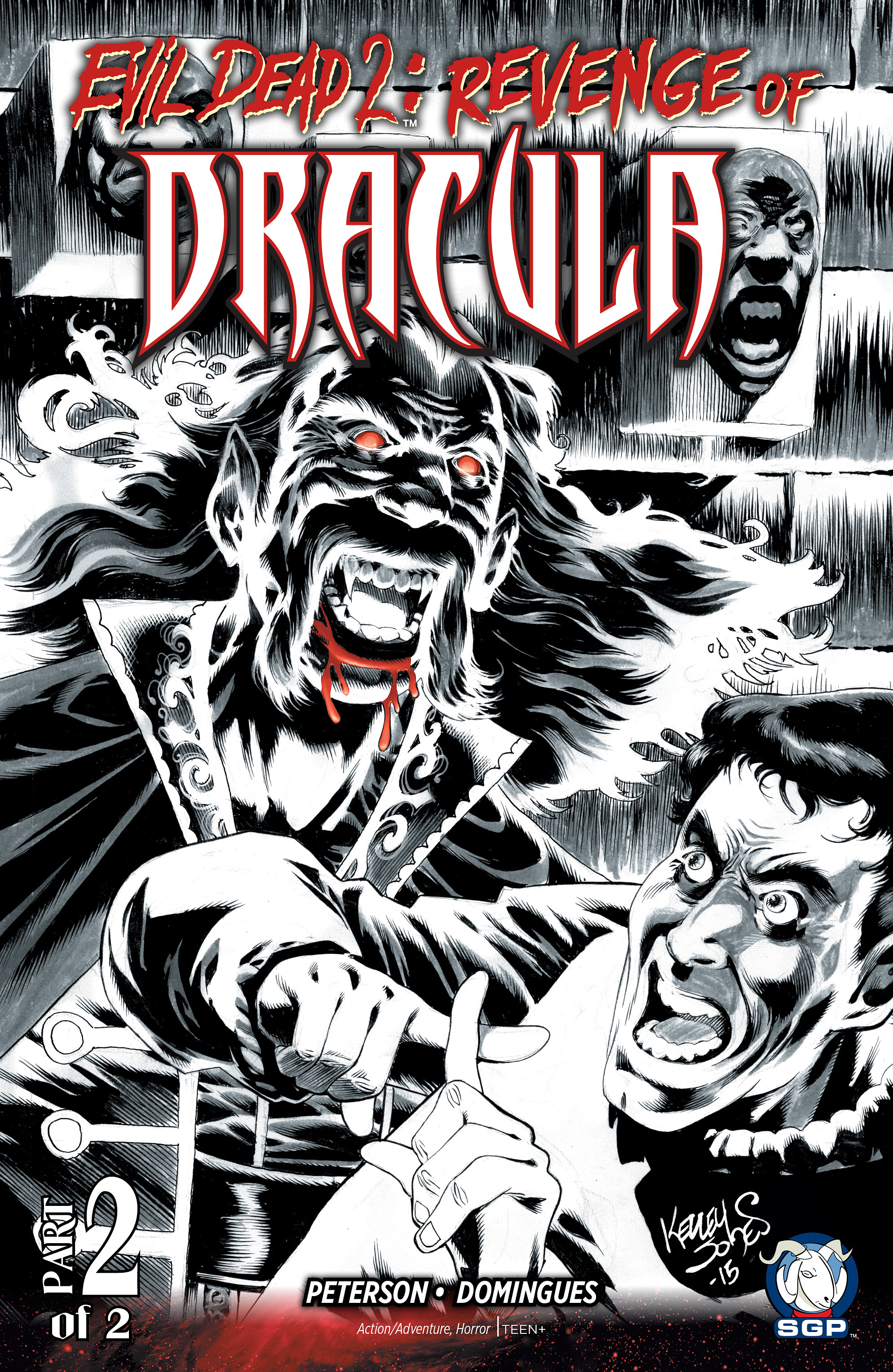 Read online Evil Dead 2: Revenge of Dracula comic -  Issue #2 - 1