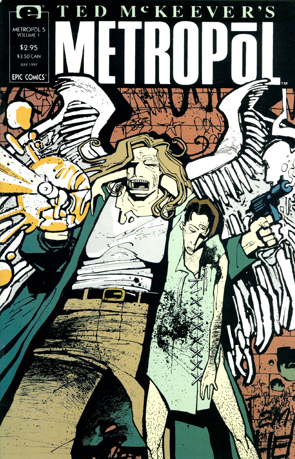 Read online Ted McKeever's Metropol comic -  Issue #5 - 1