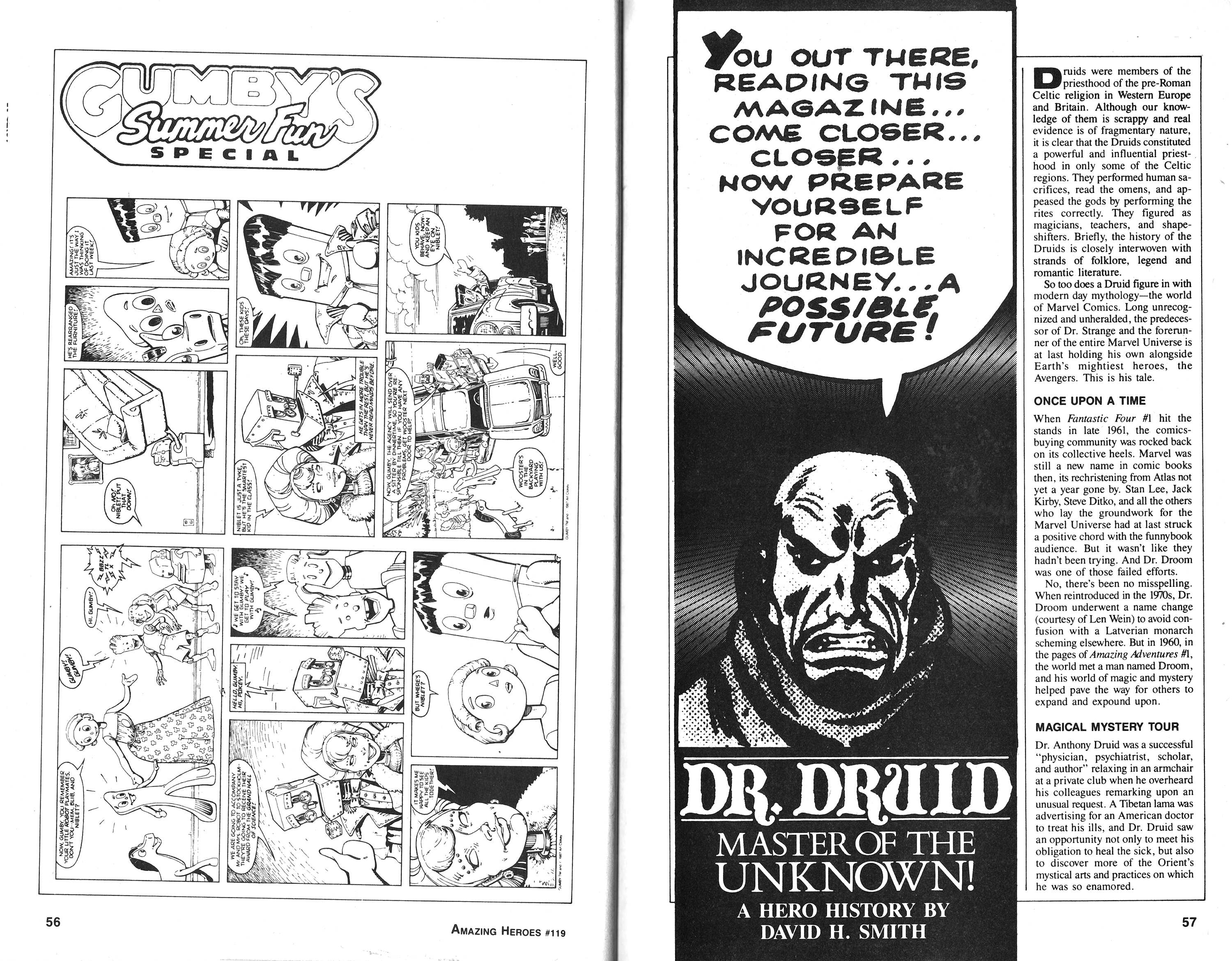 Read online Amazing Heroes comic -  Issue #119 - 29