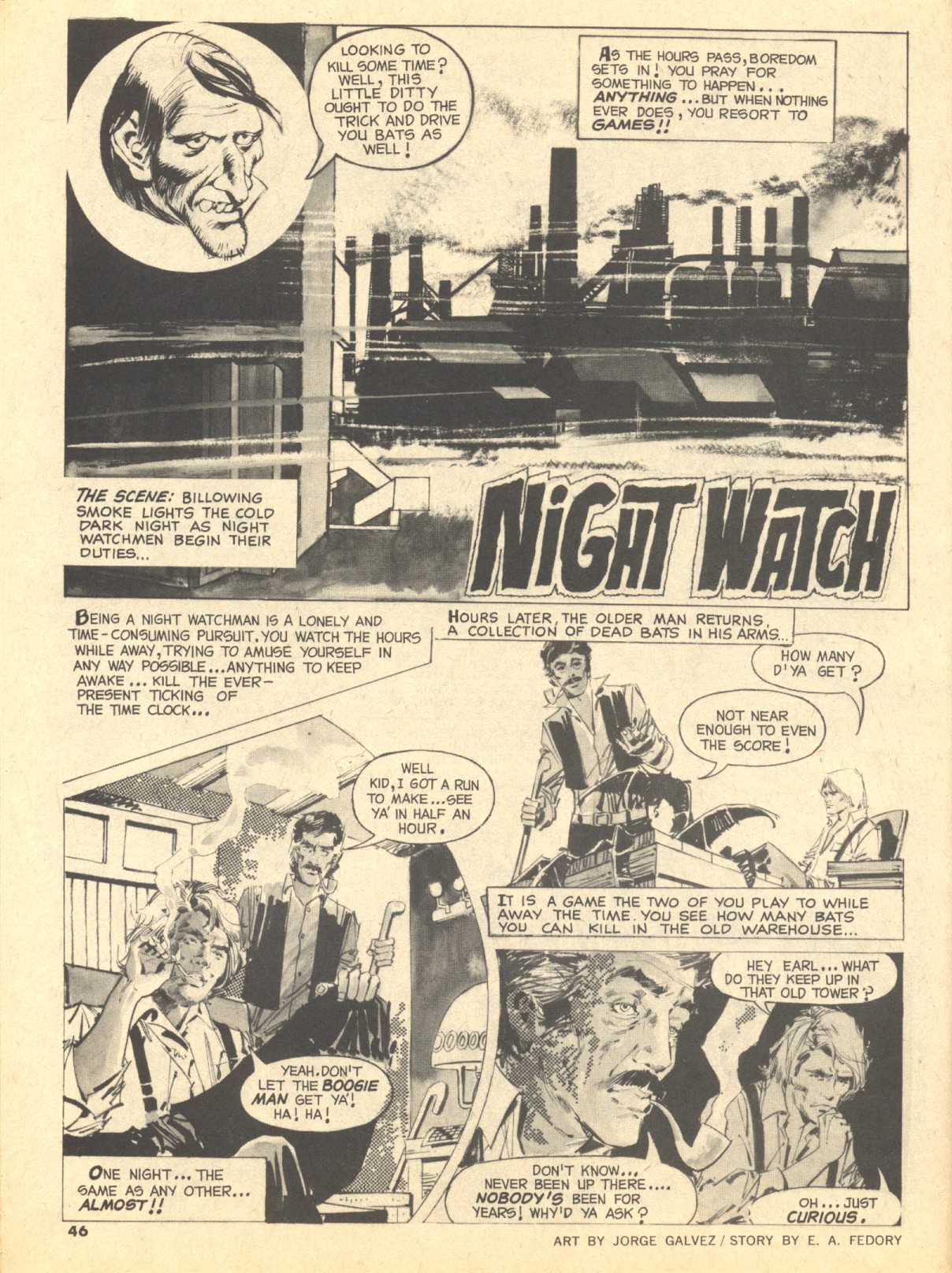 Read online Creepy (1964) comic -  Issue #46 - 46
