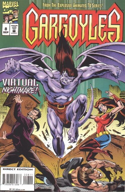 Read online Gargoyles (1995) comic -  Issue #8 - Terror In Times Square - 1