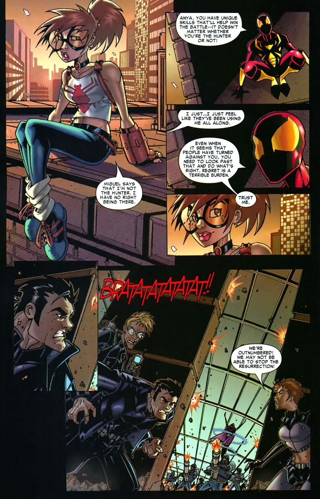 Read online Spider-Man & Arana Special: The Hunter Revealed comic -  Issue # Full - 31