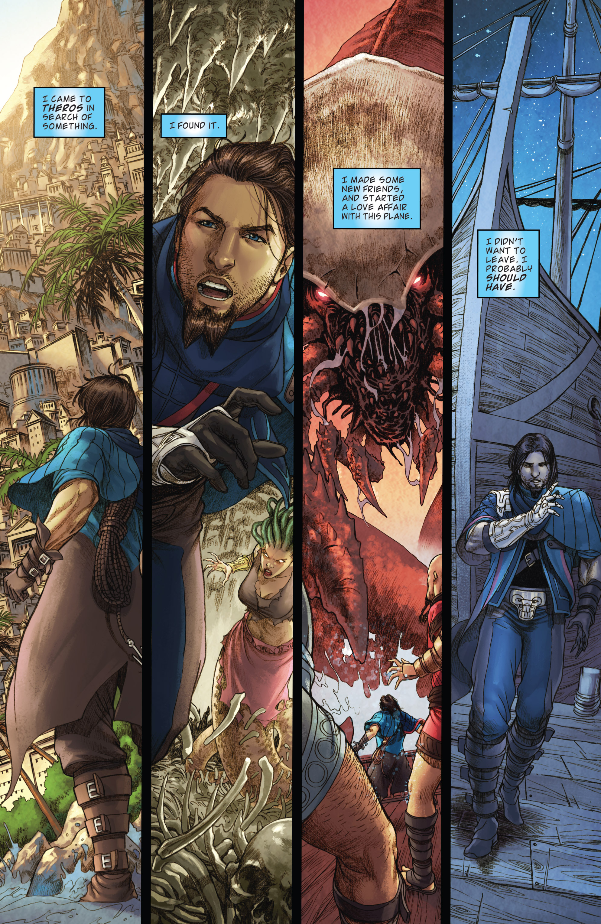 Read online Magic: The Gathering - Theros comic -  Issue #5 - 3