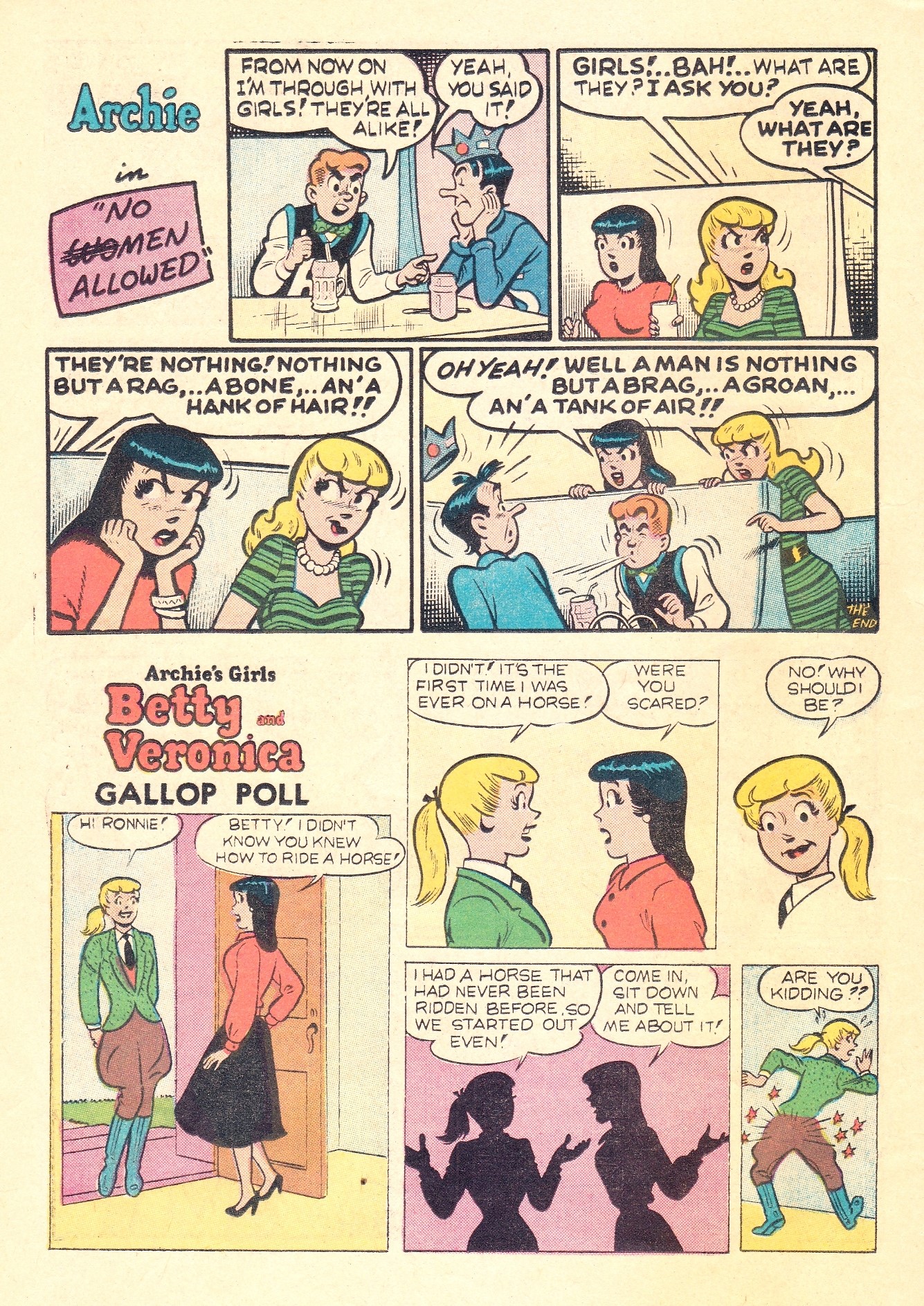 Read online Archie's Joke Book Magazine comic -  Issue #21 - 22