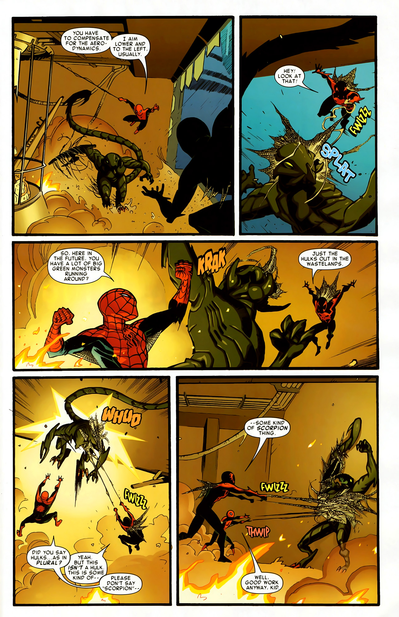 Read online Timestorm 2009/2099: Spider-Man comic -  Issue # Full - 18