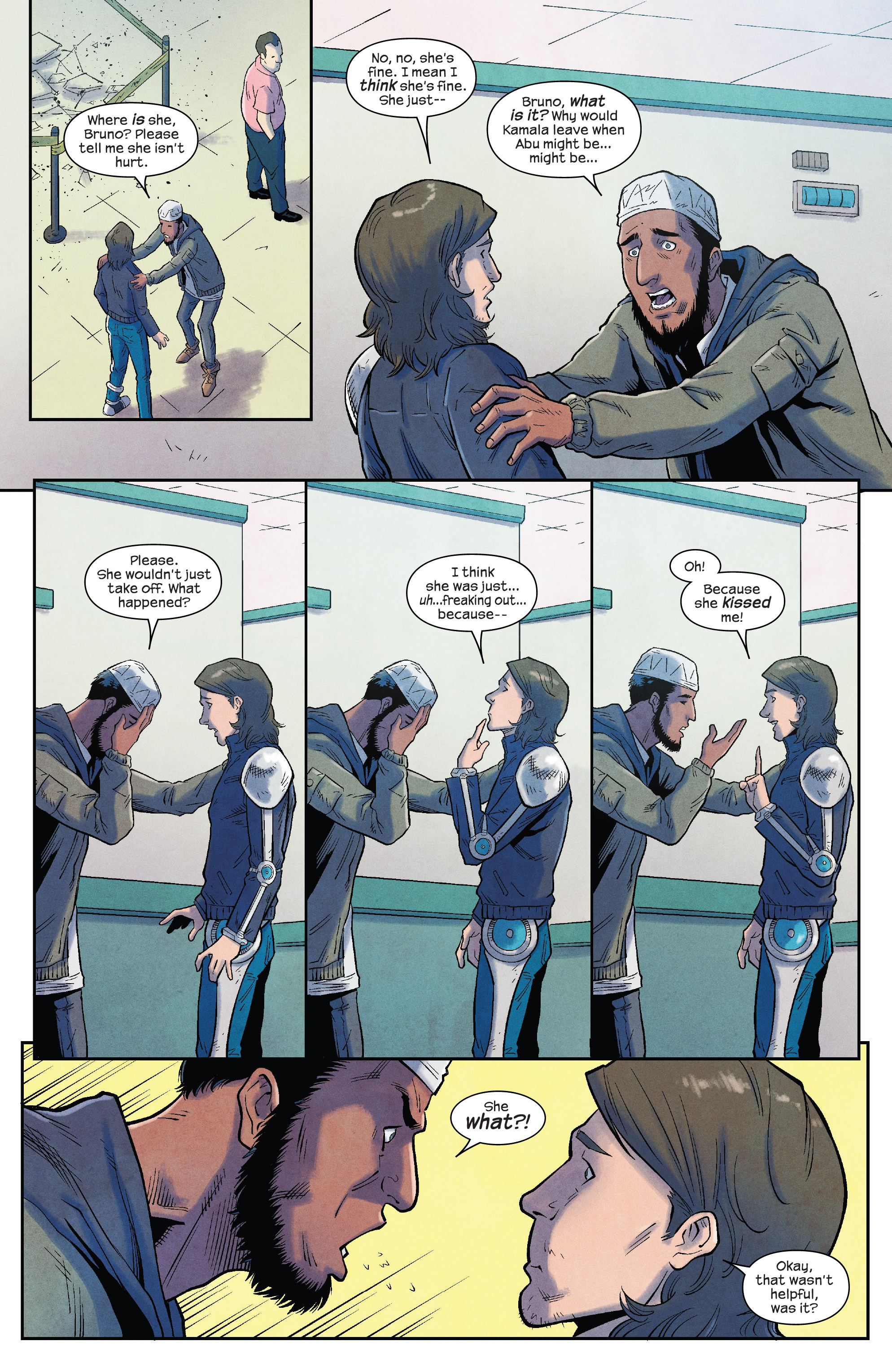 Read online Magnificent Ms. Marvel comic -  Issue #10 - 14