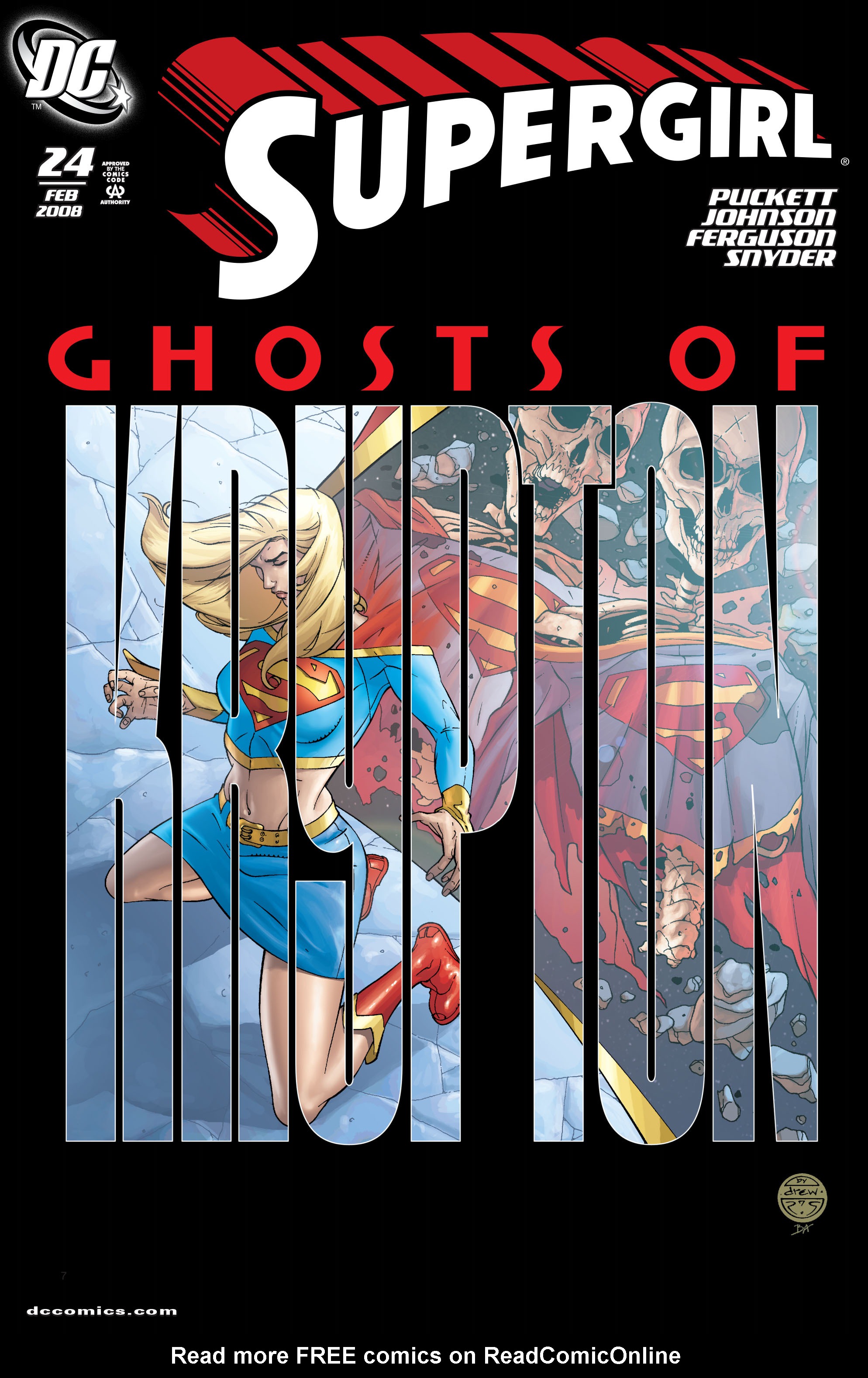 Read online Supergirl (2005) comic -  Issue #24 - 1
