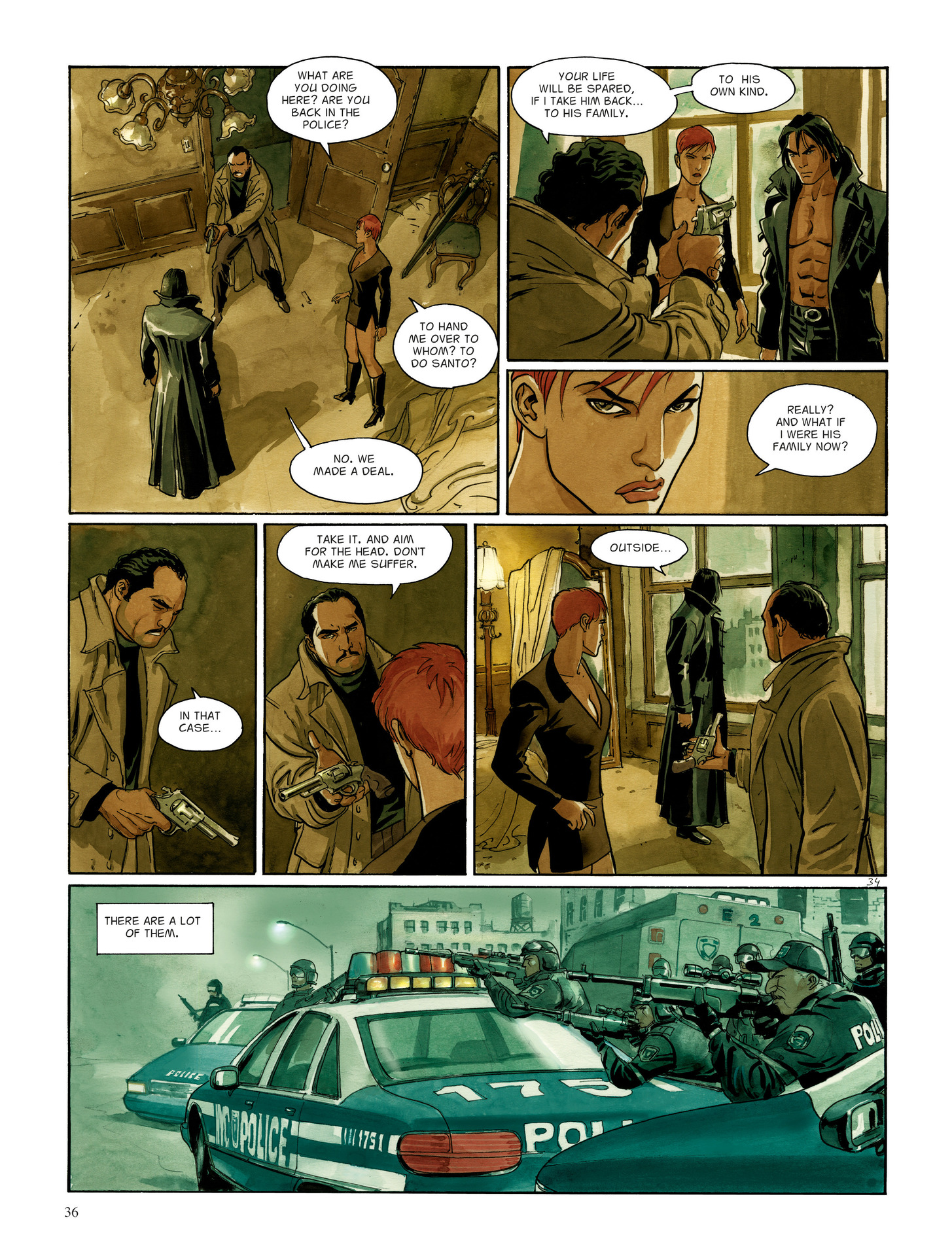 Read online Raptors comic -  Issue #4 - 36