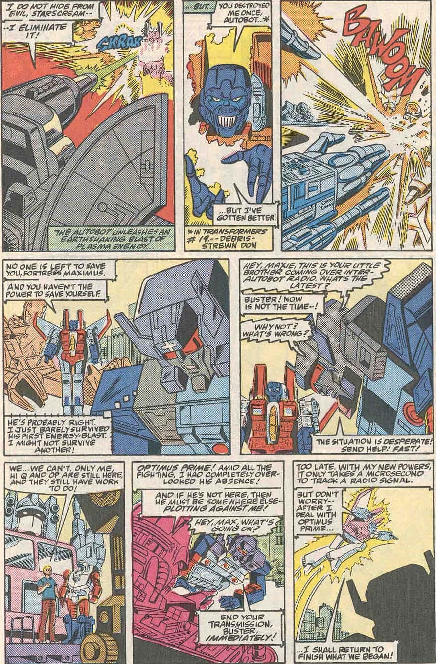 Read online The Transformers (UK) comic -  Issue #210 - 5