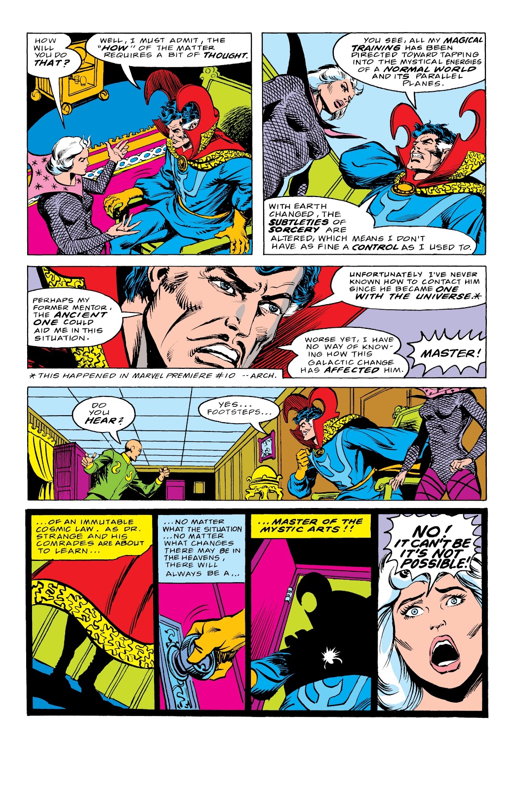 Doctor Strange Epic Collection issue Alone Against Eternity (Part 5) - Page 1
