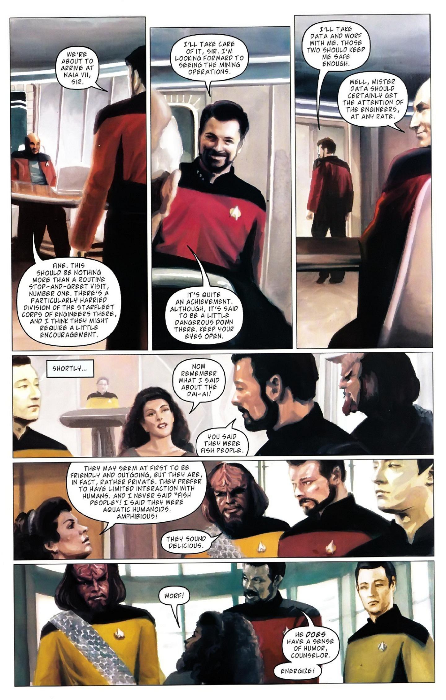 Read online Star Trek: The Next Generation/Doctor Who: Assimilation² comic -  Issue #2 - 6