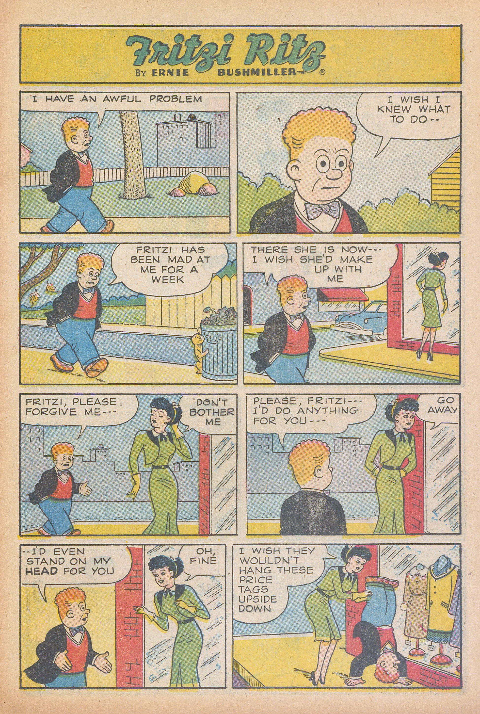 Read online Fritzi Ritz (1953) comic -  Issue #48 - 11