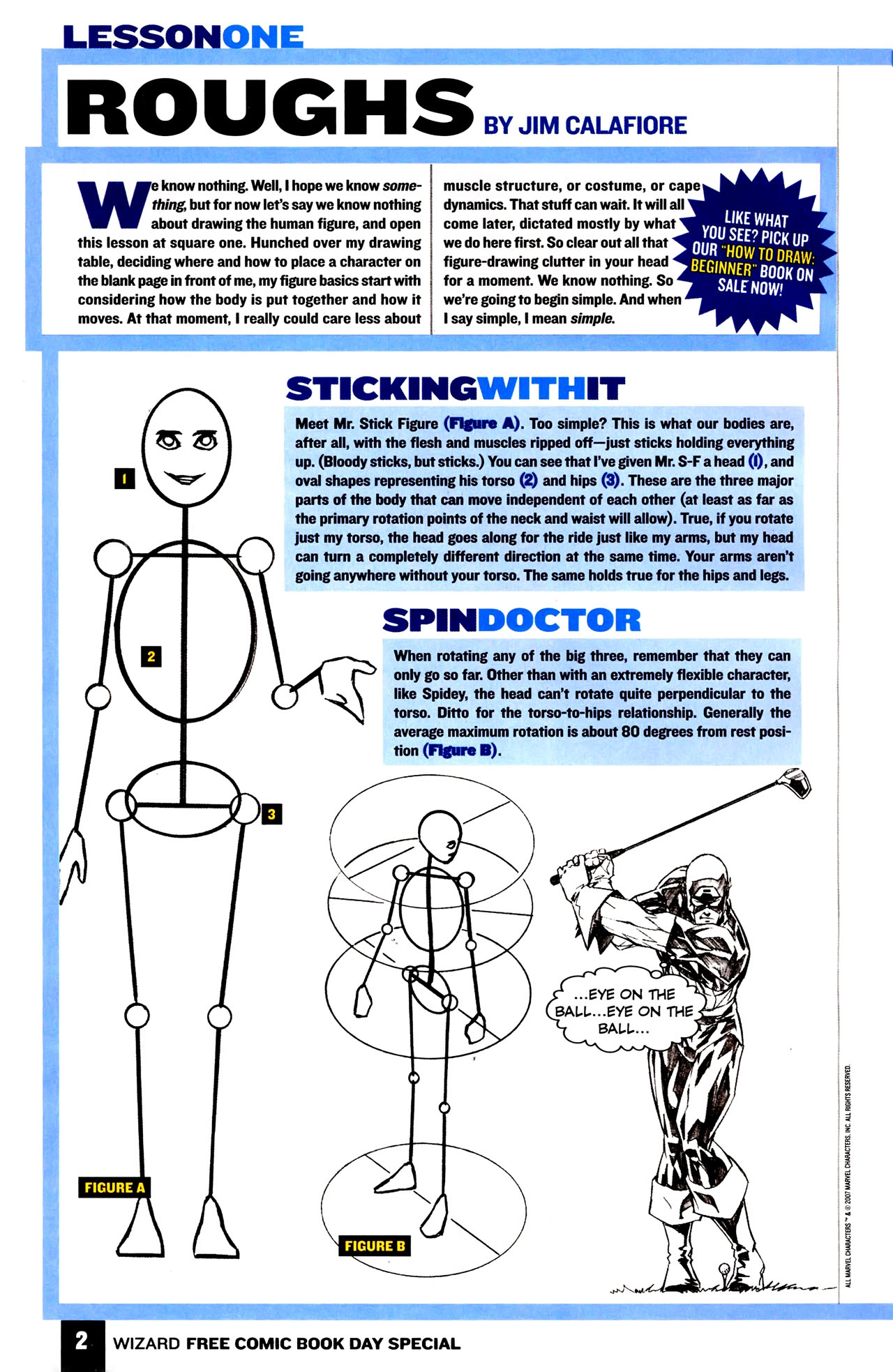 Read online Wizard How to Draw Sampler comic -  Issue # Full - 3