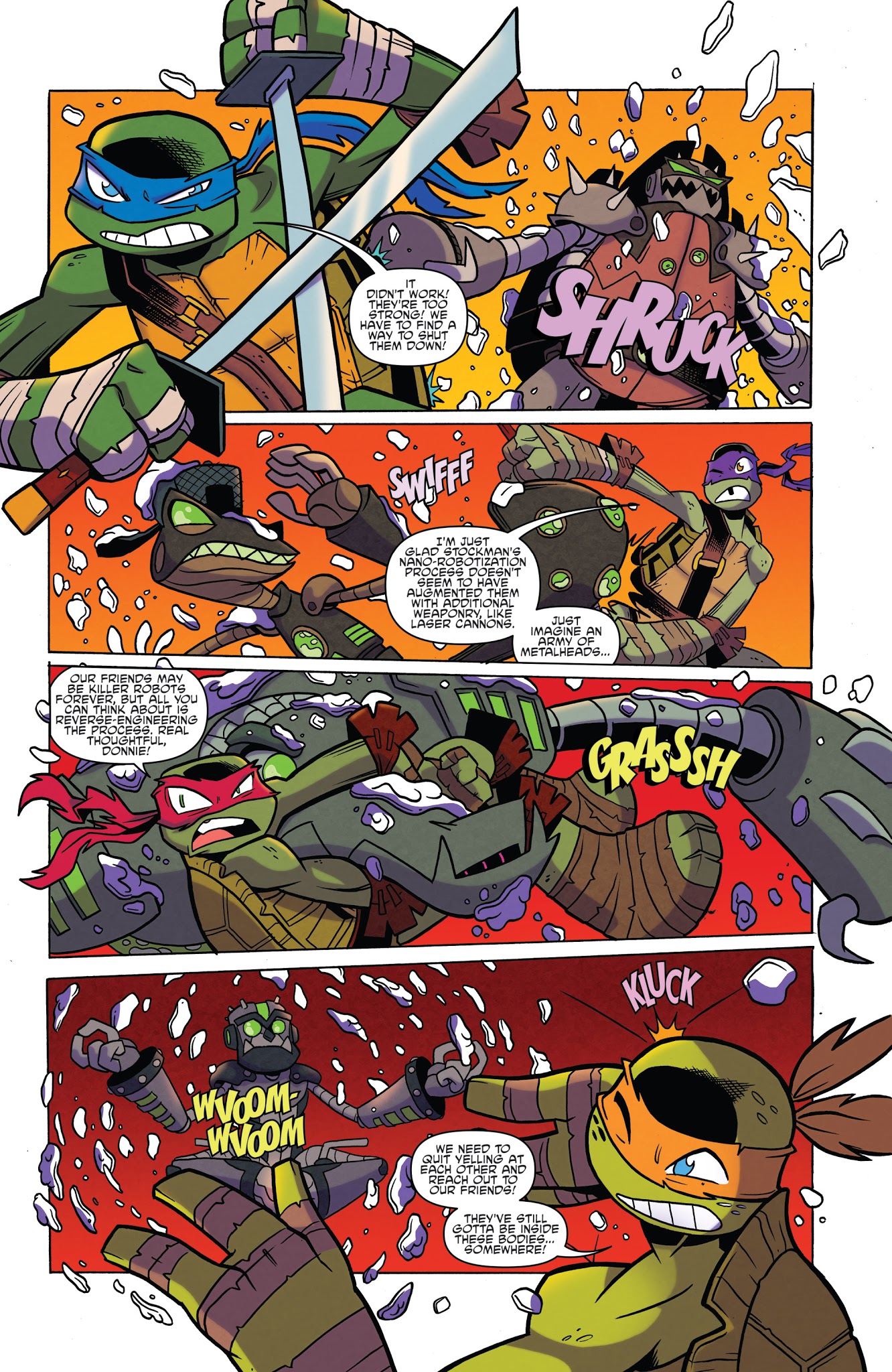 Read online Teenage Mutant Ninja Turtles Amazing Adventures: Robotanimals comic -  Issue #1 - 17