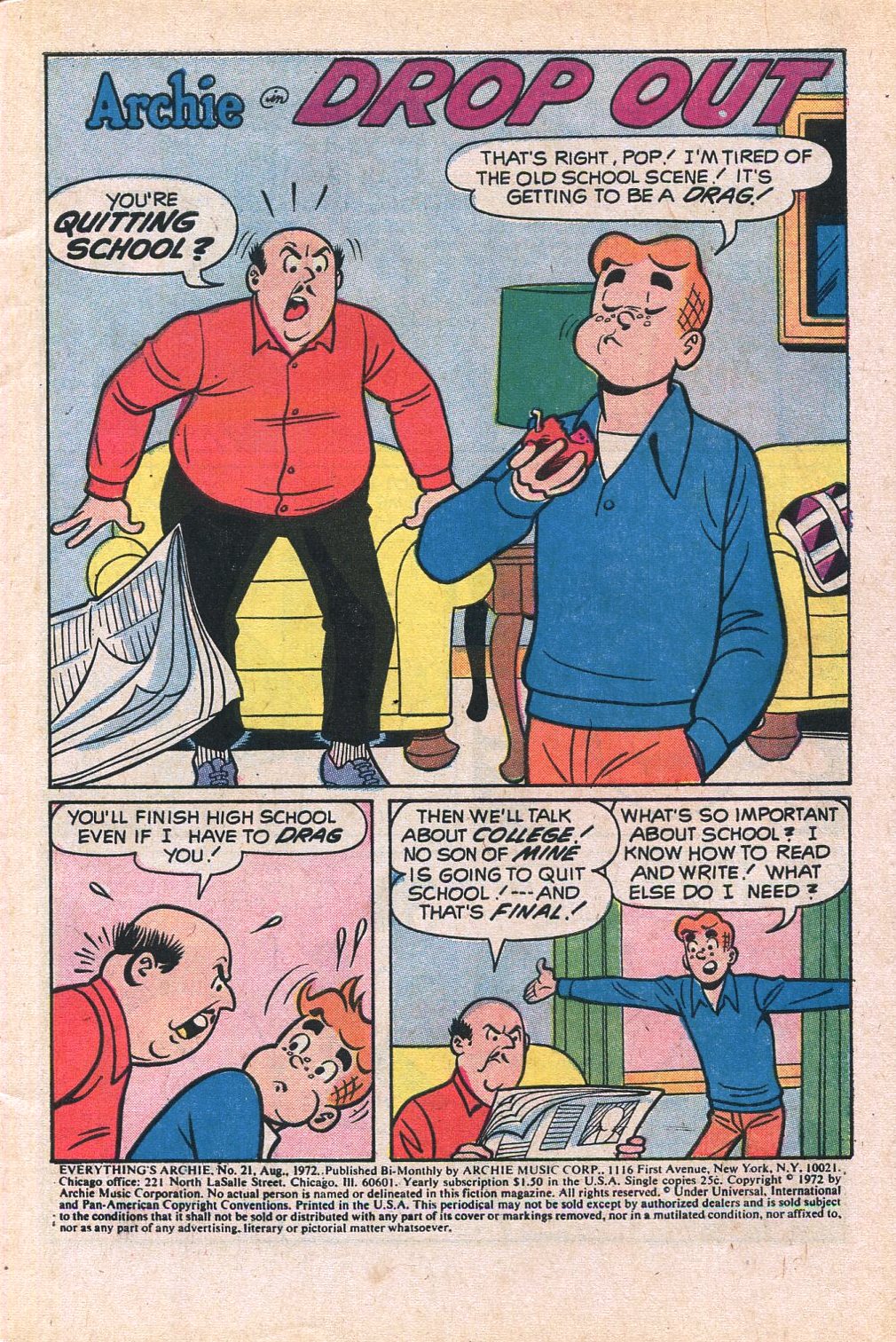 Read online Everything's Archie comic -  Issue #21 - 3