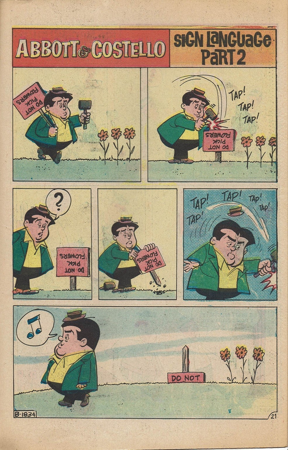 Read online Abbott & Costello comic -  Issue #6 - 27