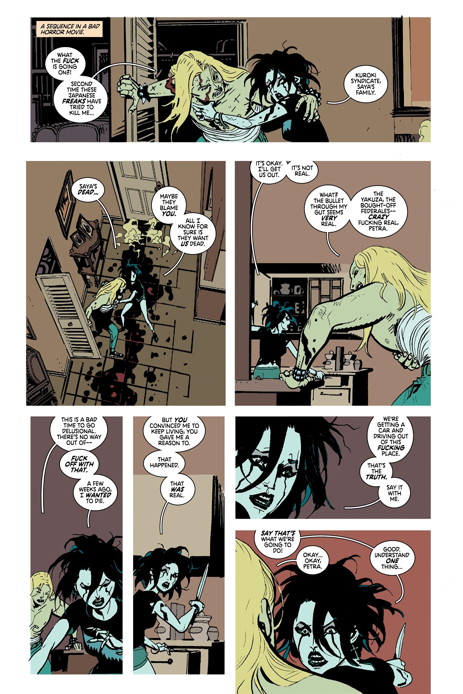 Read online Deadly Class comic -  Issue # _Deluxe Edition Teen Age Riot (Part 1) - 36