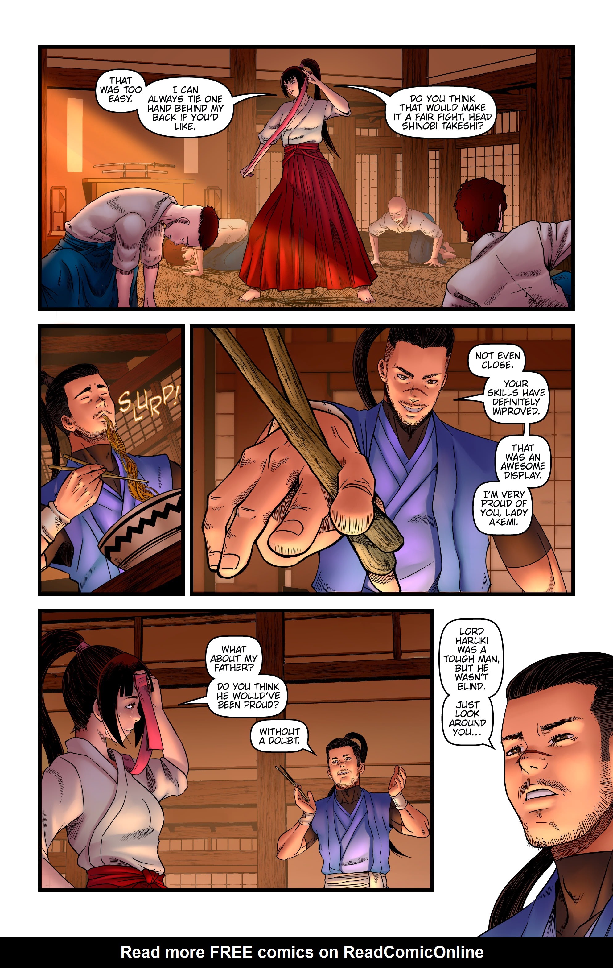 Read online Honor and Curse comic -  Issue #7 - 11
