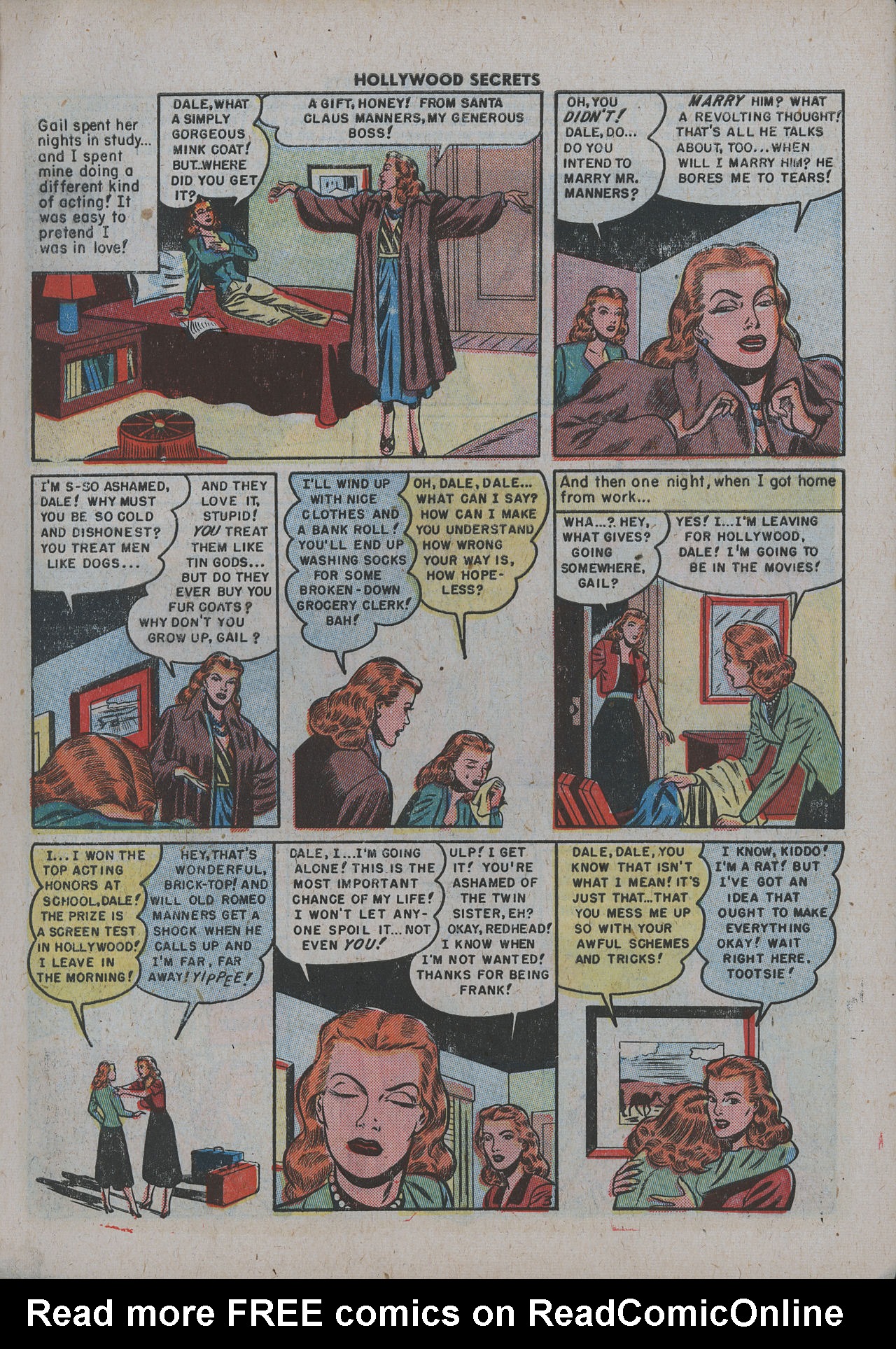 Read online Hollywood Secrets comic -  Issue #3 - 5