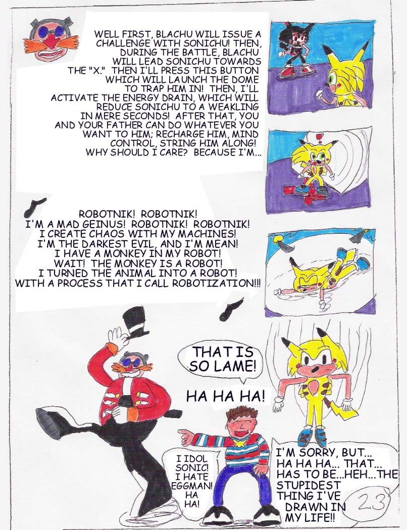 Read online Sonichu comic -  Issue #1 - 25