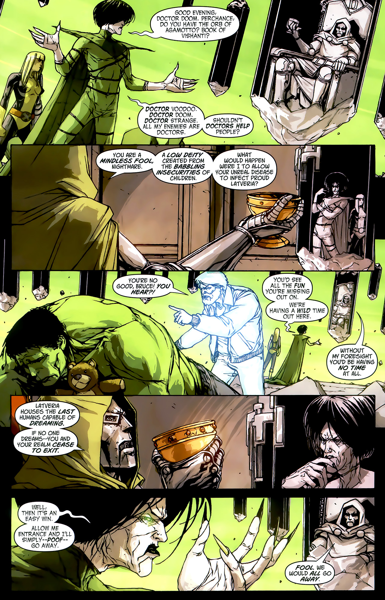 Read online Doctor Voodoo: Avenger of the Supernatural comic -  Issue #4 - 14