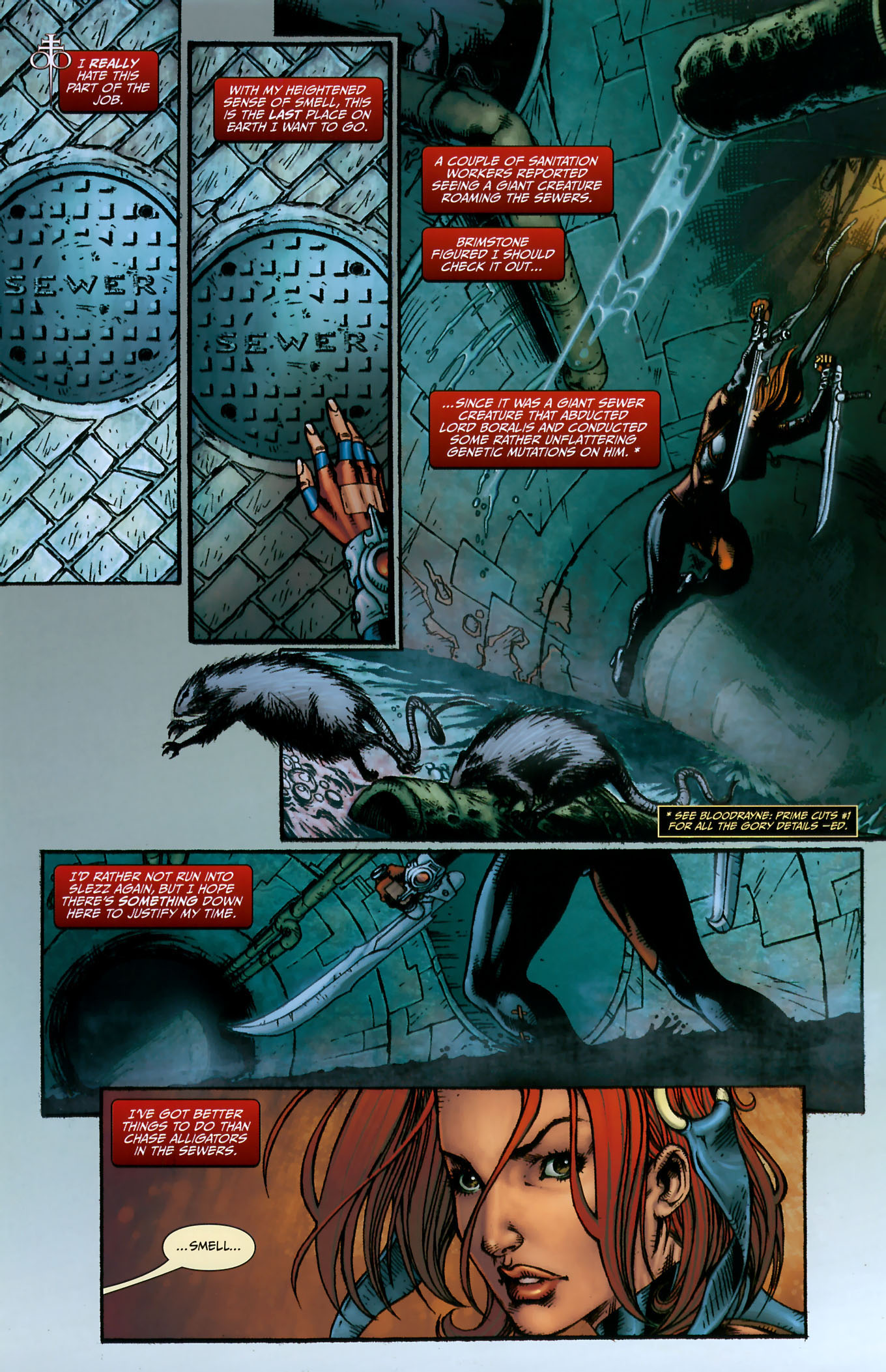 Read online BloodRayne: Prime Cuts comic -  Issue #4 - 5