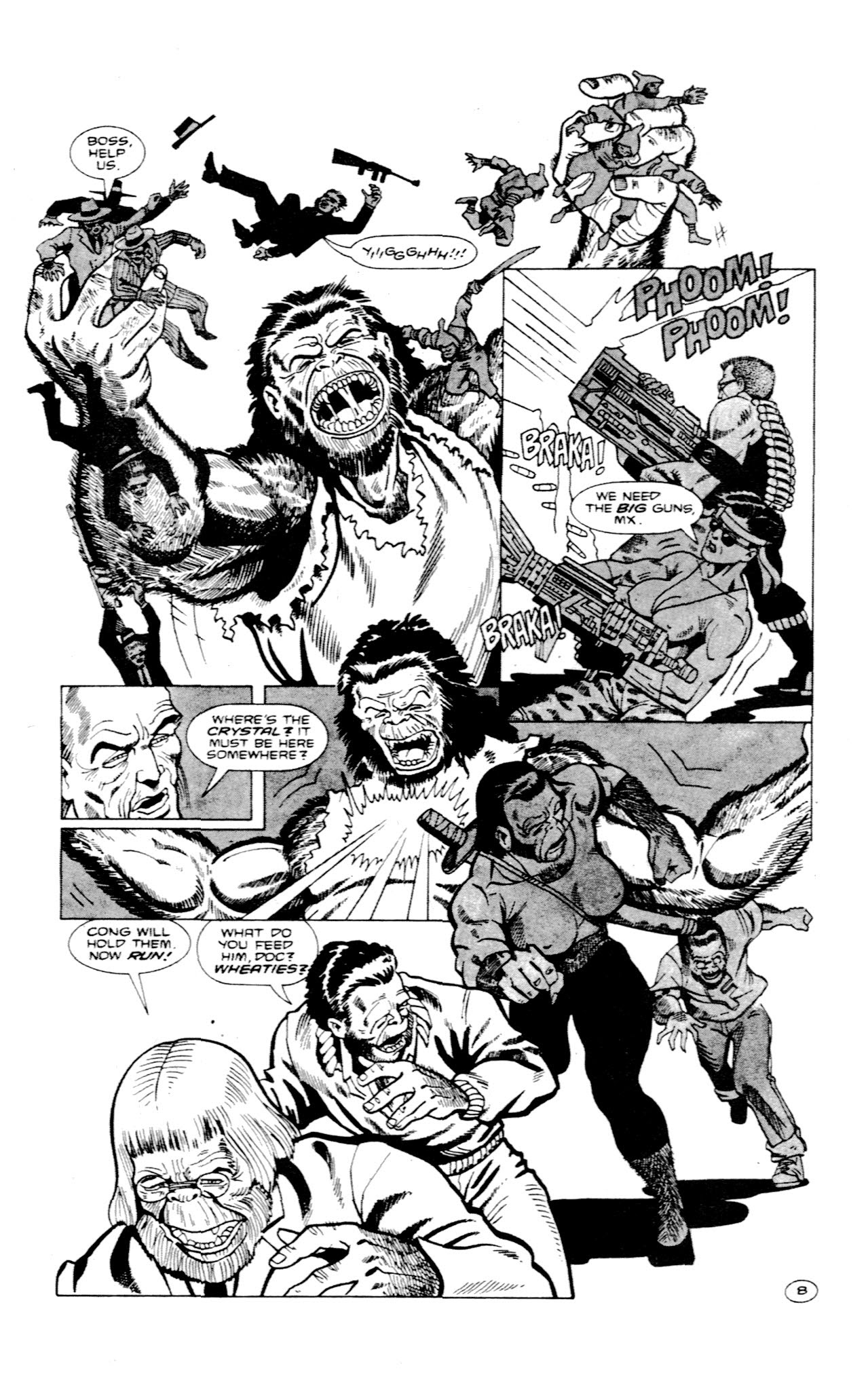 Read online Ape City comic -  Issue #2 - 10