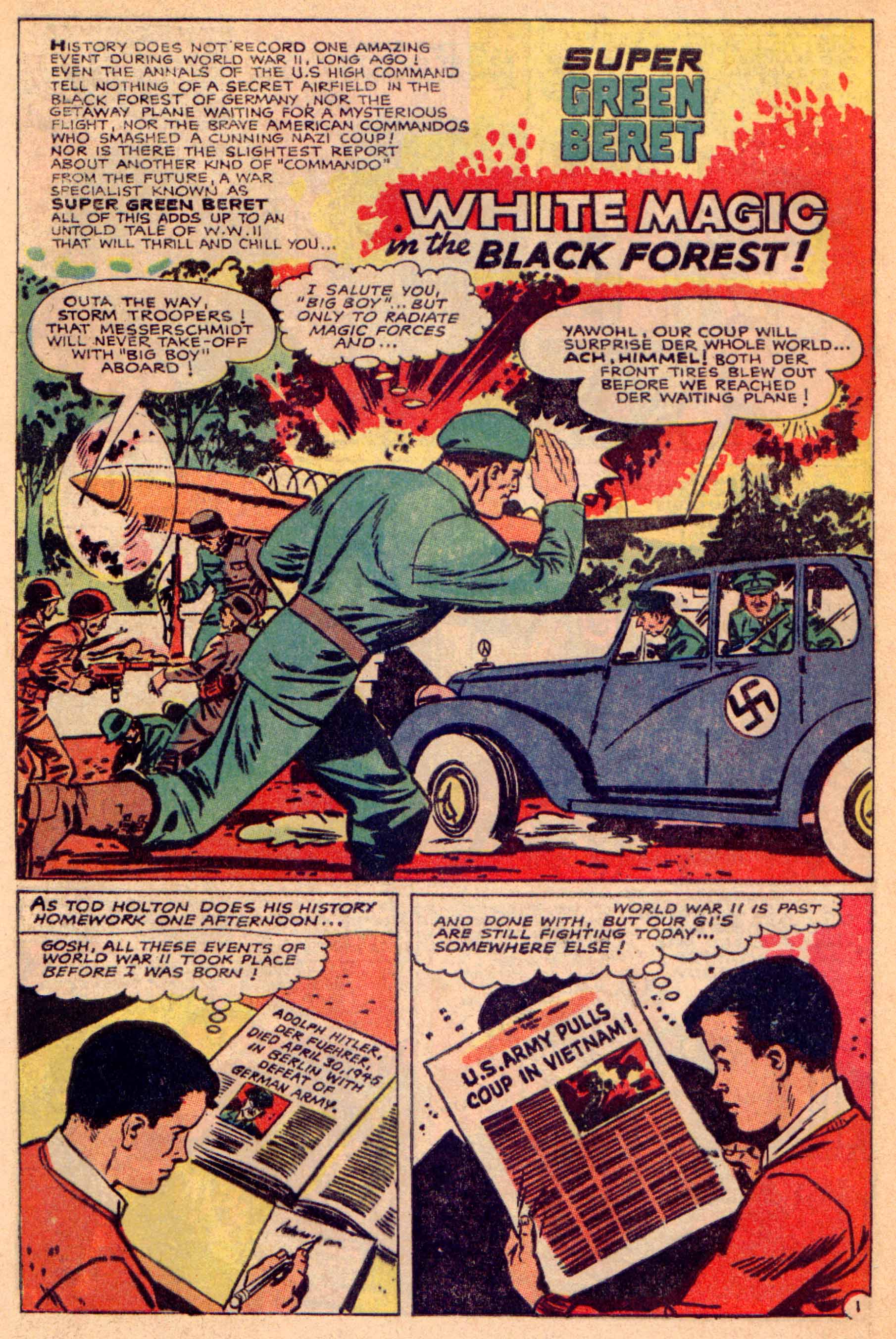 Read online Super Green Beret comic -  Issue #1 - 25