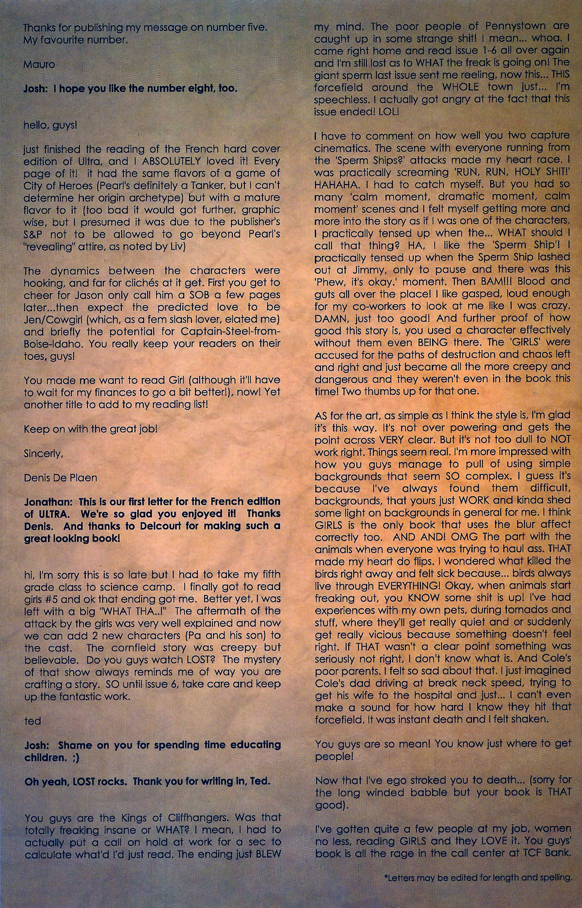 Read online Girls comic -  Issue #8 - 26