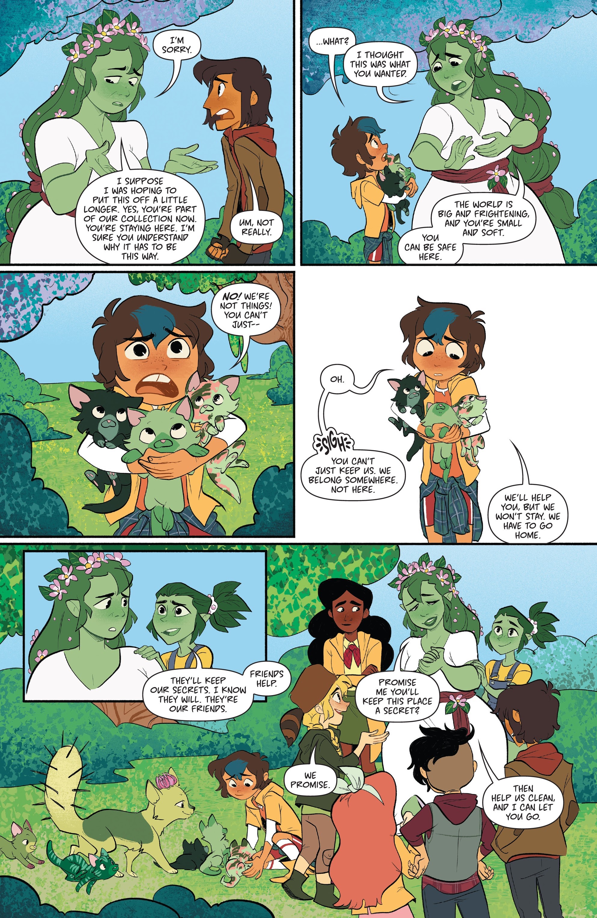 Read online Lumberjanes: Somewhere That's Green comic -  Issue # Full - 30