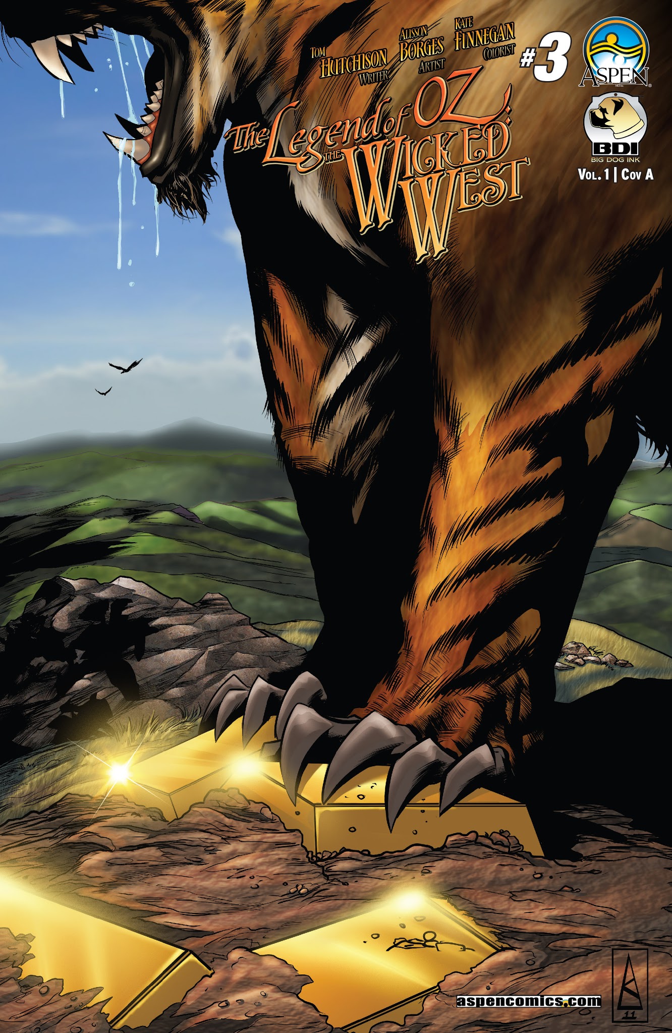 Legend of Oz: The Wicked West (2015) issue 3 - Page 1