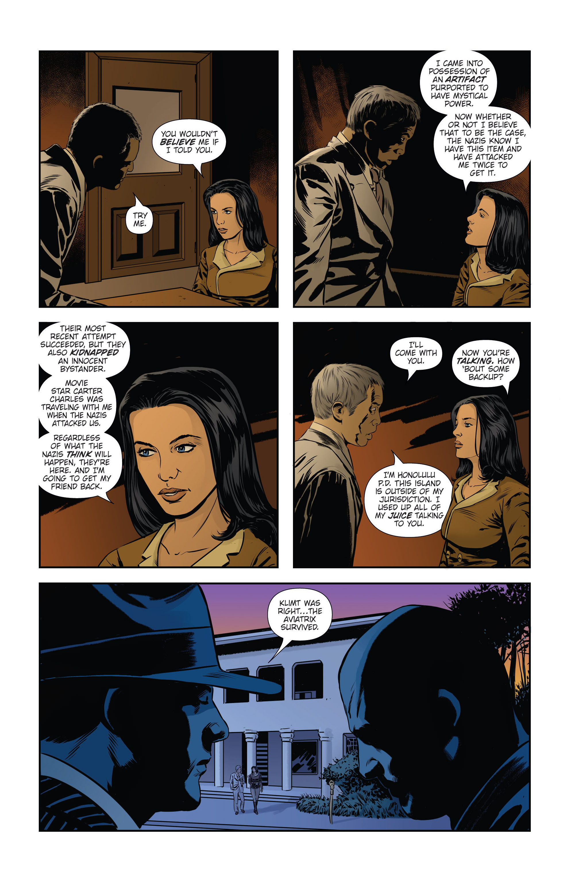 Read online Athena Voltaire and the Volcano Goddess comic -  Issue #3 - 9