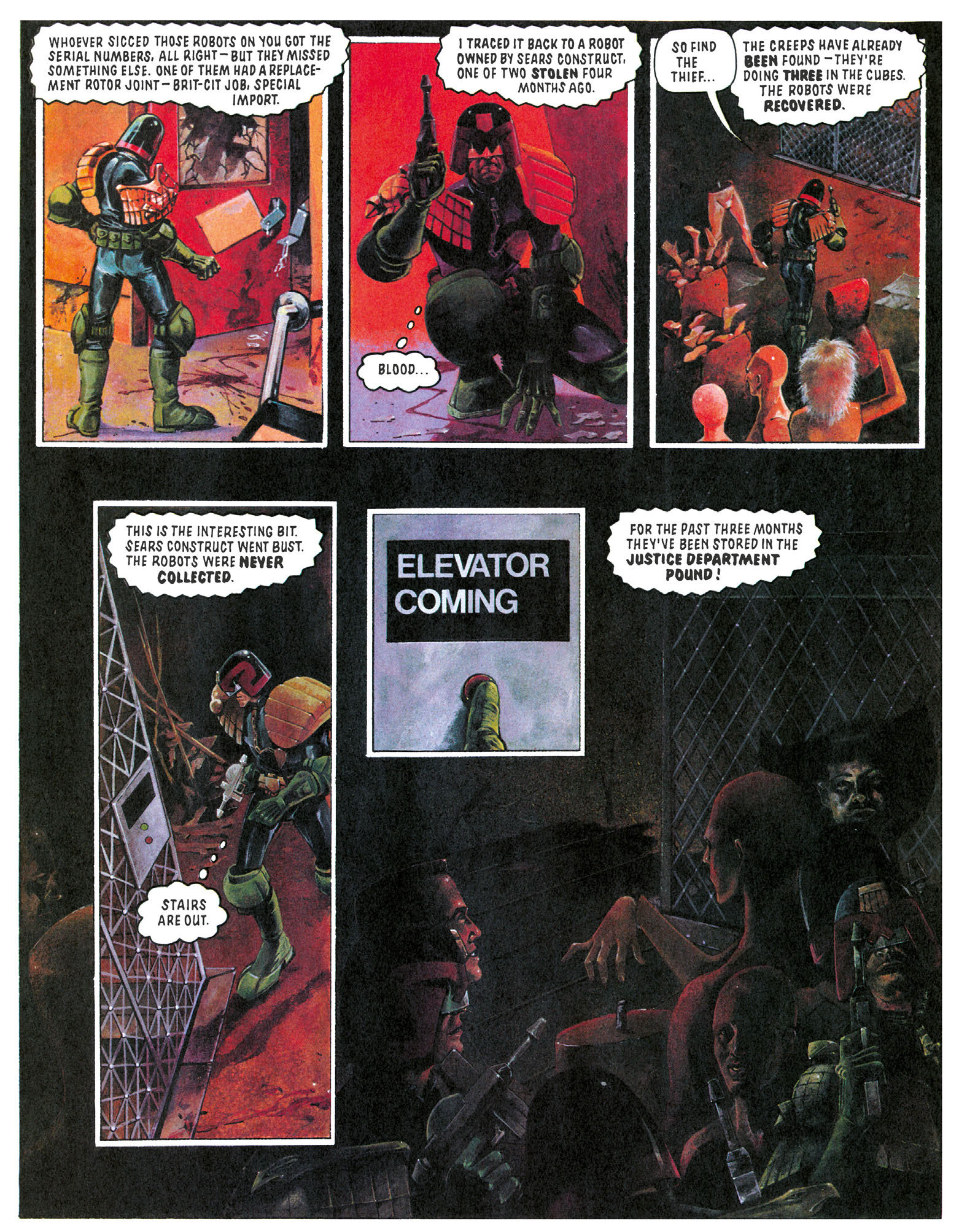 Read online Essential Judge Dredd: America comic -  Issue # TPB (Part 2) - 25