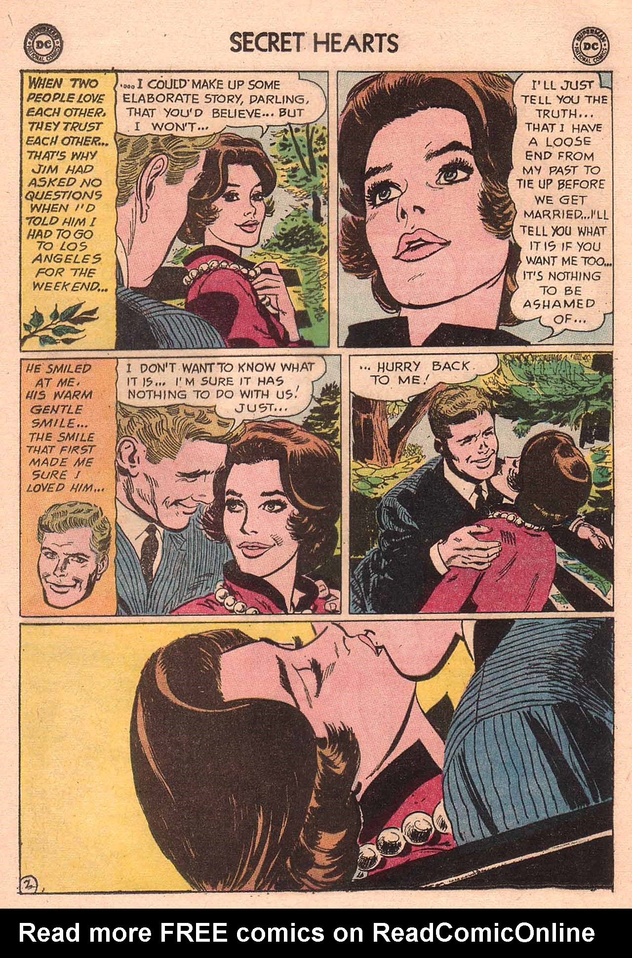 Read online Secret Hearts comic -  Issue #94 - 28